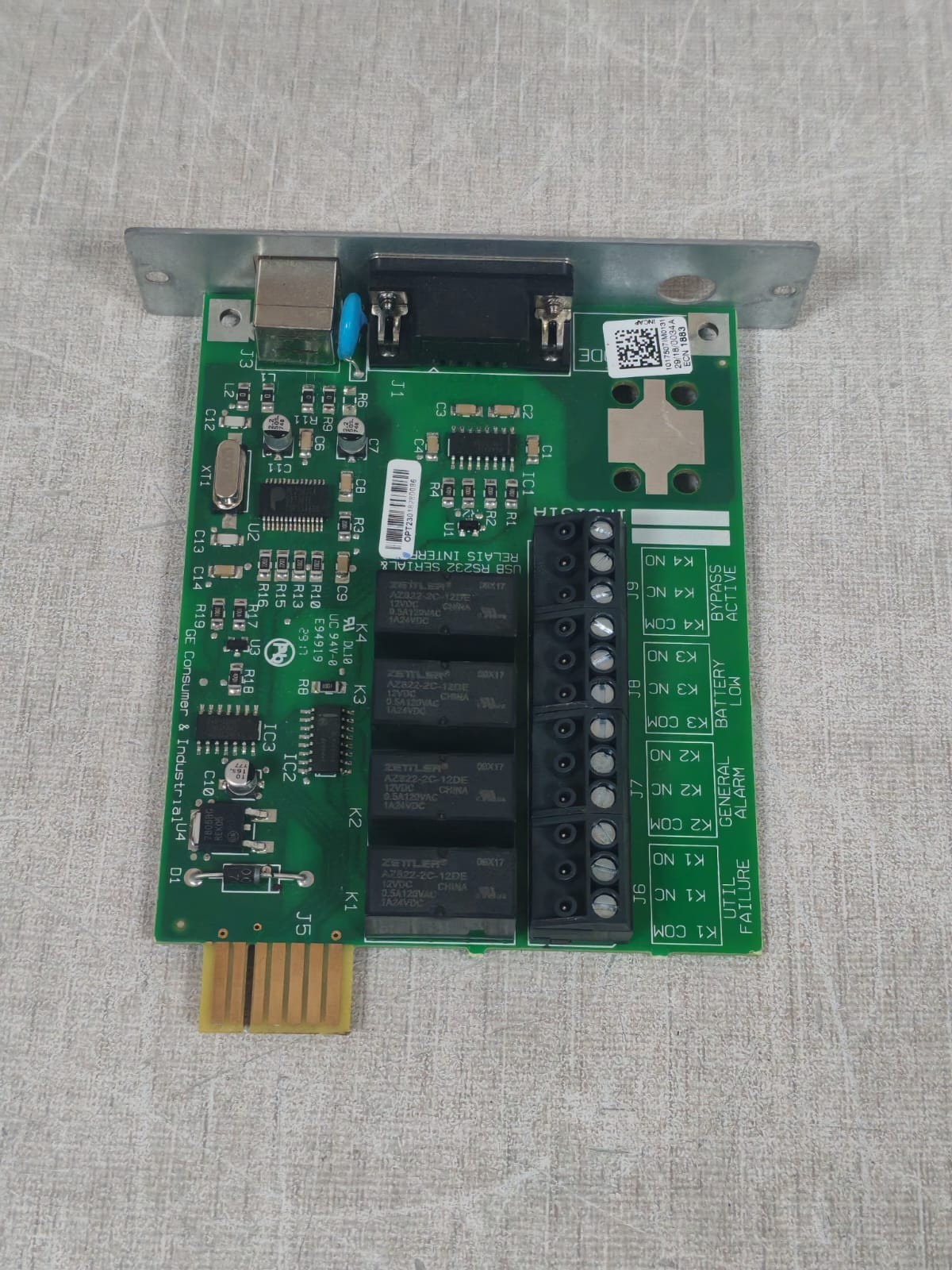 GE 1017506 GE 1017506 PRINTED CIRCUIT BOARD 6