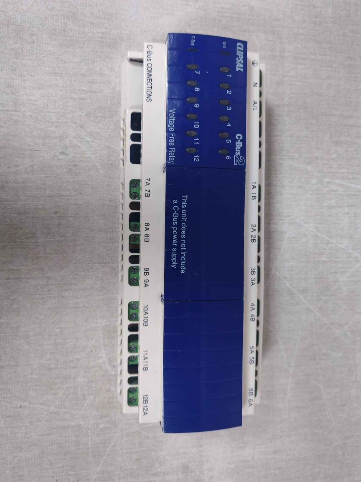 CLIPSAL L5512RVF CLIPSAL C-BUS2 L5512RVF 12 CHANNEL VOLTAGE FREE RELAY (MFG-2013) 7