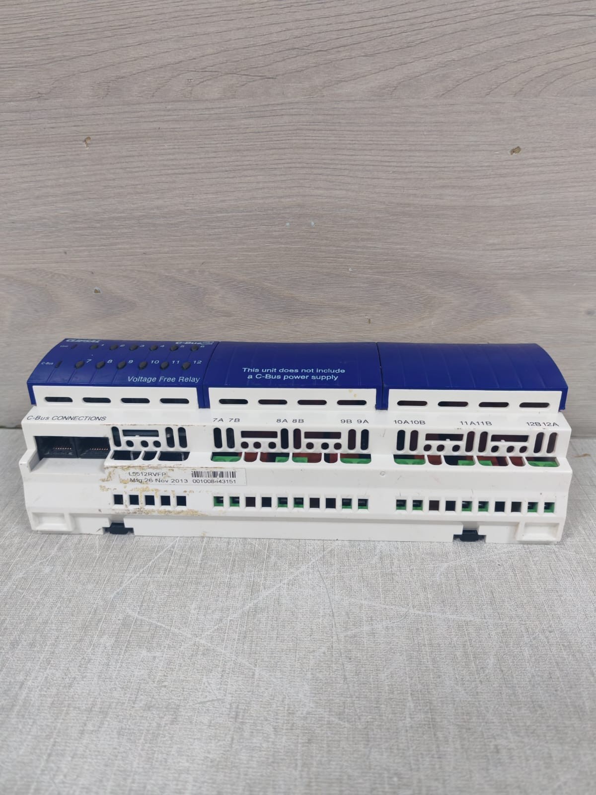 CLIPSAL L5512RVF CLIPSAL C-BUS2 L5512RVF 12 CHANNEL VOLTAGE FREE RELAY (MFG-2013) 9