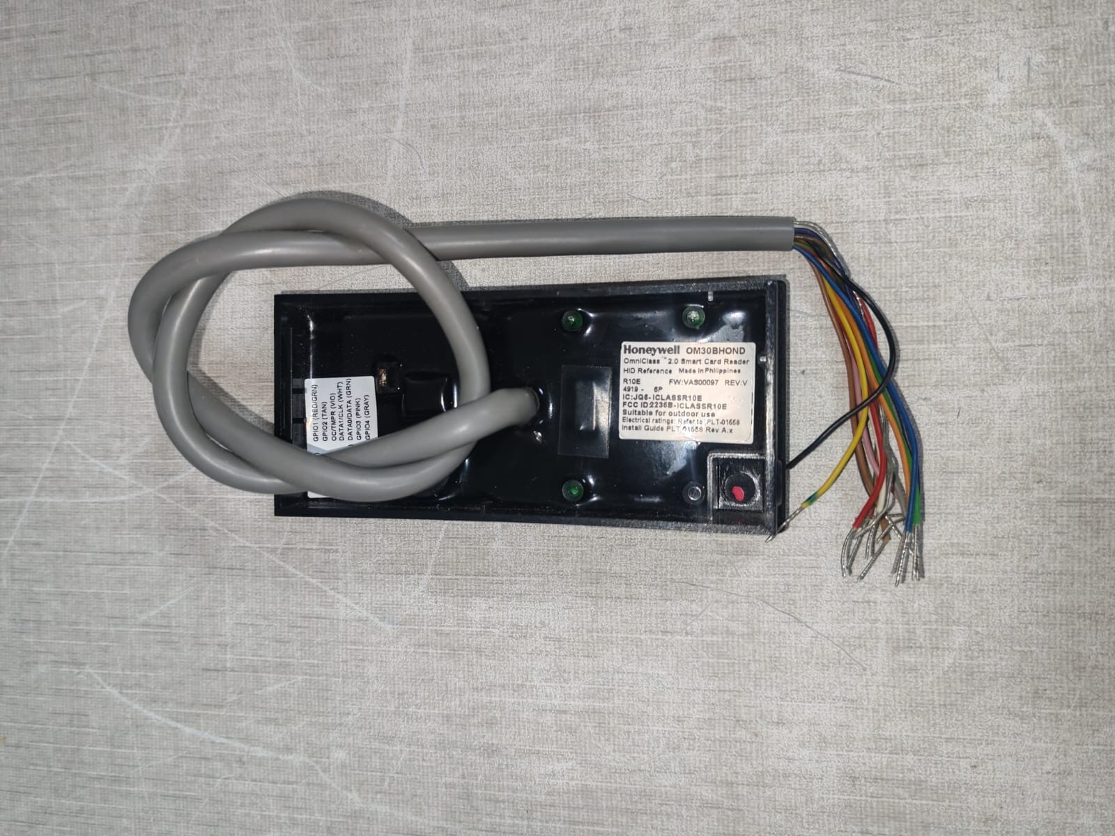 Honeywell OM30BHOND Honeywell OM30BHOND Omni Class 2.0 Smart Card Reader 6