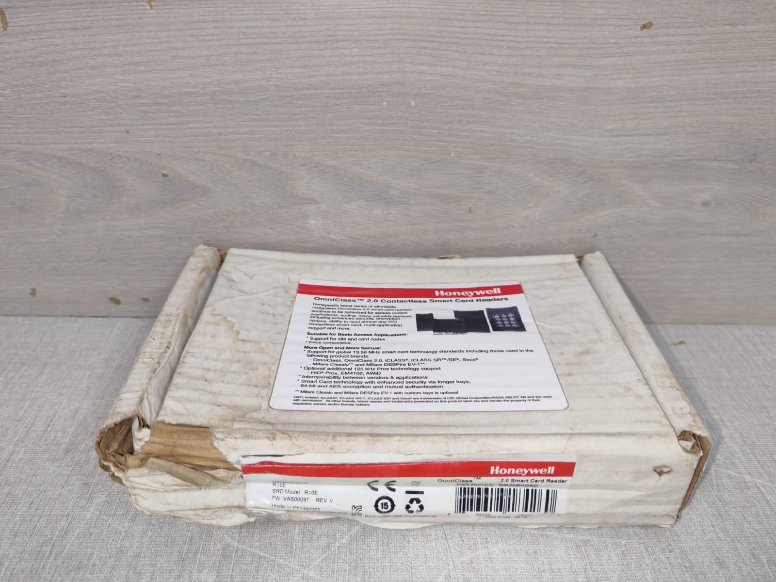 Honeywell OM30BHOND Honeywell OM30BHOND Omni Class 2.0 Smart Card Reader 9