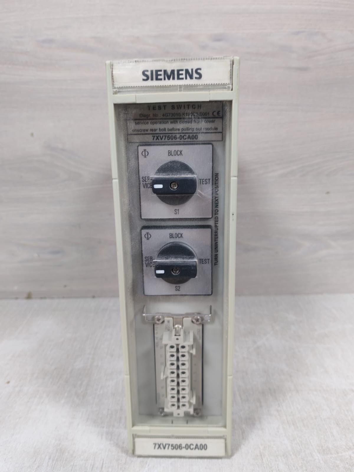 SIEMENS 7XV7506-0CA00 PROTECTION RELAY COMMUNICATION MODULE