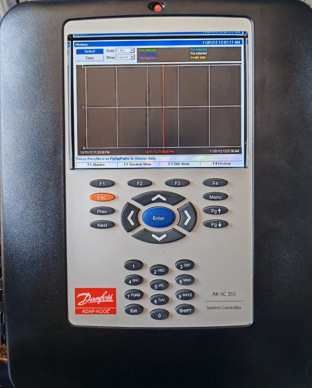 Danfoss DANFOSS ADAP-KOOL AK-SC 355 DANFOSS ADAP-KOOL AK-SC 355 (RS485) REFRIGERATION SYSTEM CONTROLLER 6