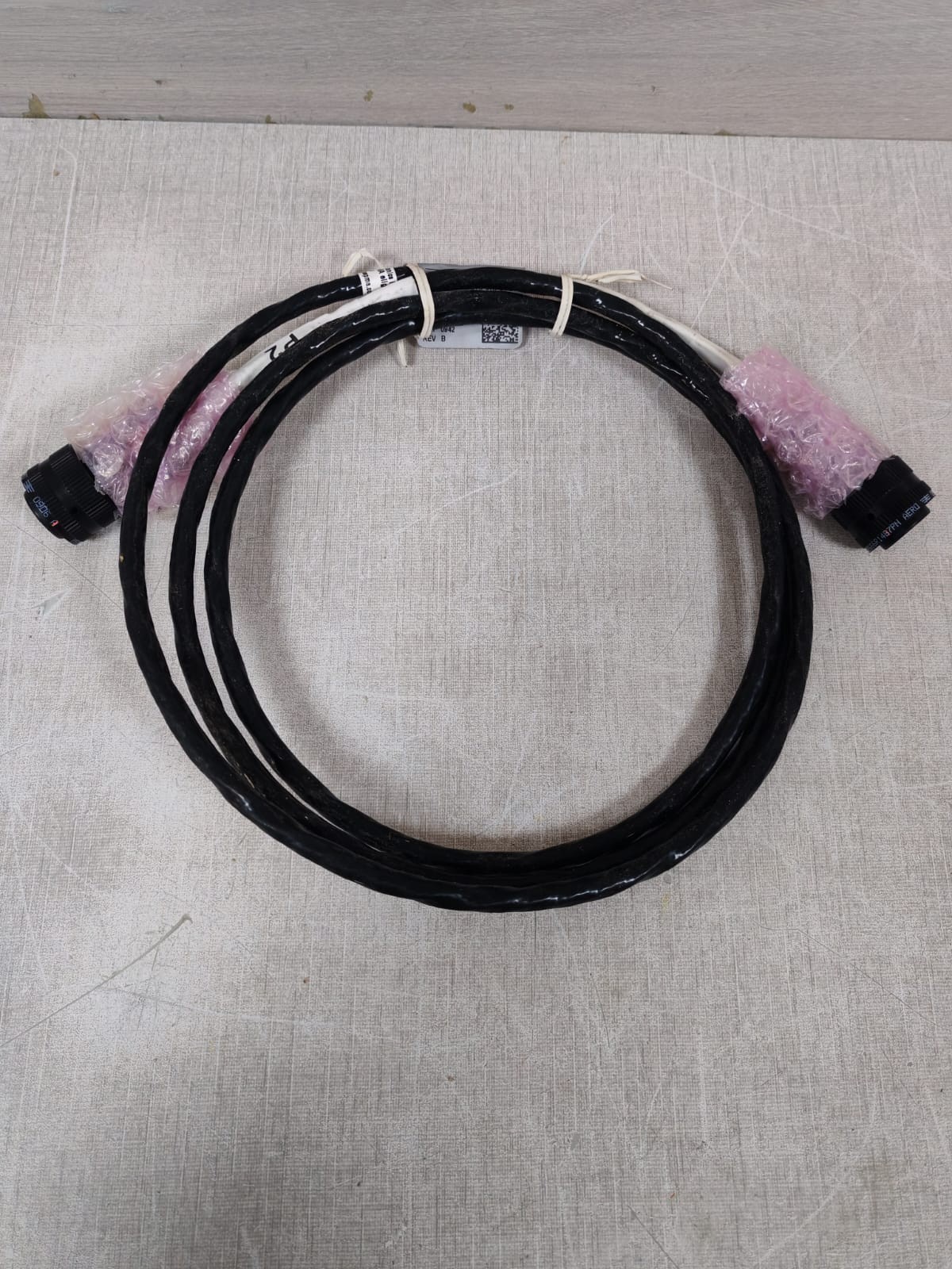 THALES AVIONICS 178320-086 THALES AVIONICS 178320-086 REV.B CABLE ASSY POWER MULTIPURPOSE 4