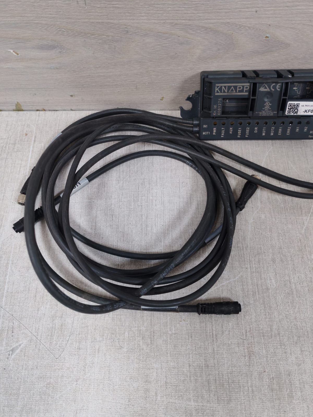 KNAPP VBA-3E3A-G20-ZEL VBA-3E3A-G20-ZEL/M1L-P2-KNAPP AS-Interface I/O module 4001275 3