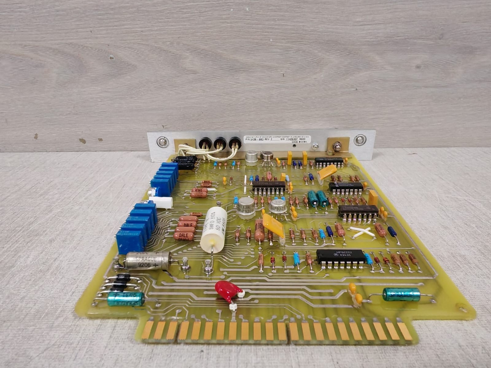 Woodward 5438-683 F Woodward 5438-683 F Pressure Channel Board 6