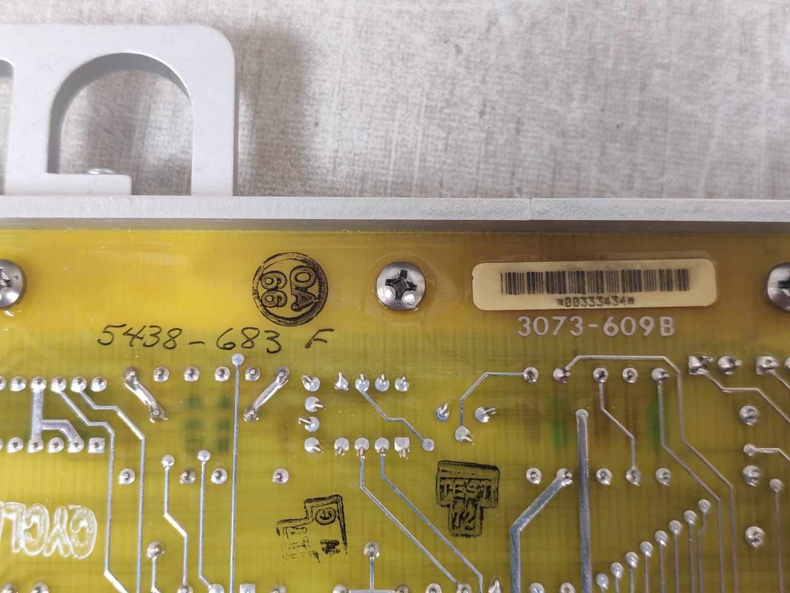 Woodward 5438-683 F Woodward 5438-683 F Pressure Channel Board 7