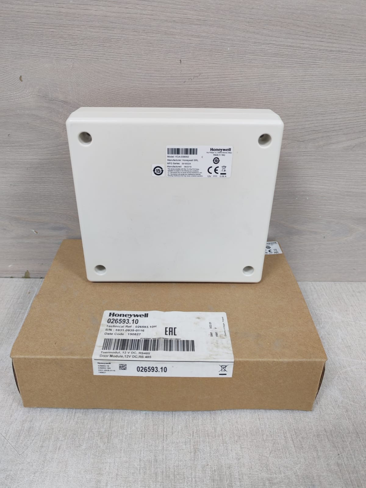 Honeywell 026593.10 HONEYWELL VCA-039002 DOOR MODULE PN:026593.10 2