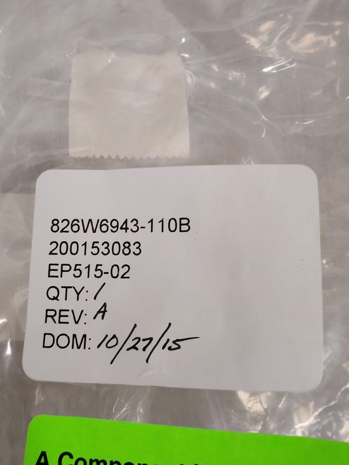 RADIALL B26W6943-110B RADIALL B26W6943-110B CABLE 200153083 REV.A 7