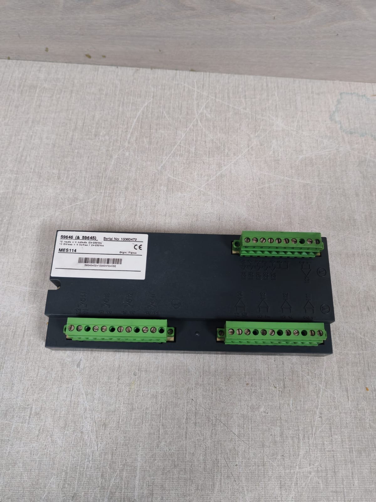 Schneider Electric MES114 SCHNEIDER ELECTRIC 59646 & 59645 MODULE MES114 4