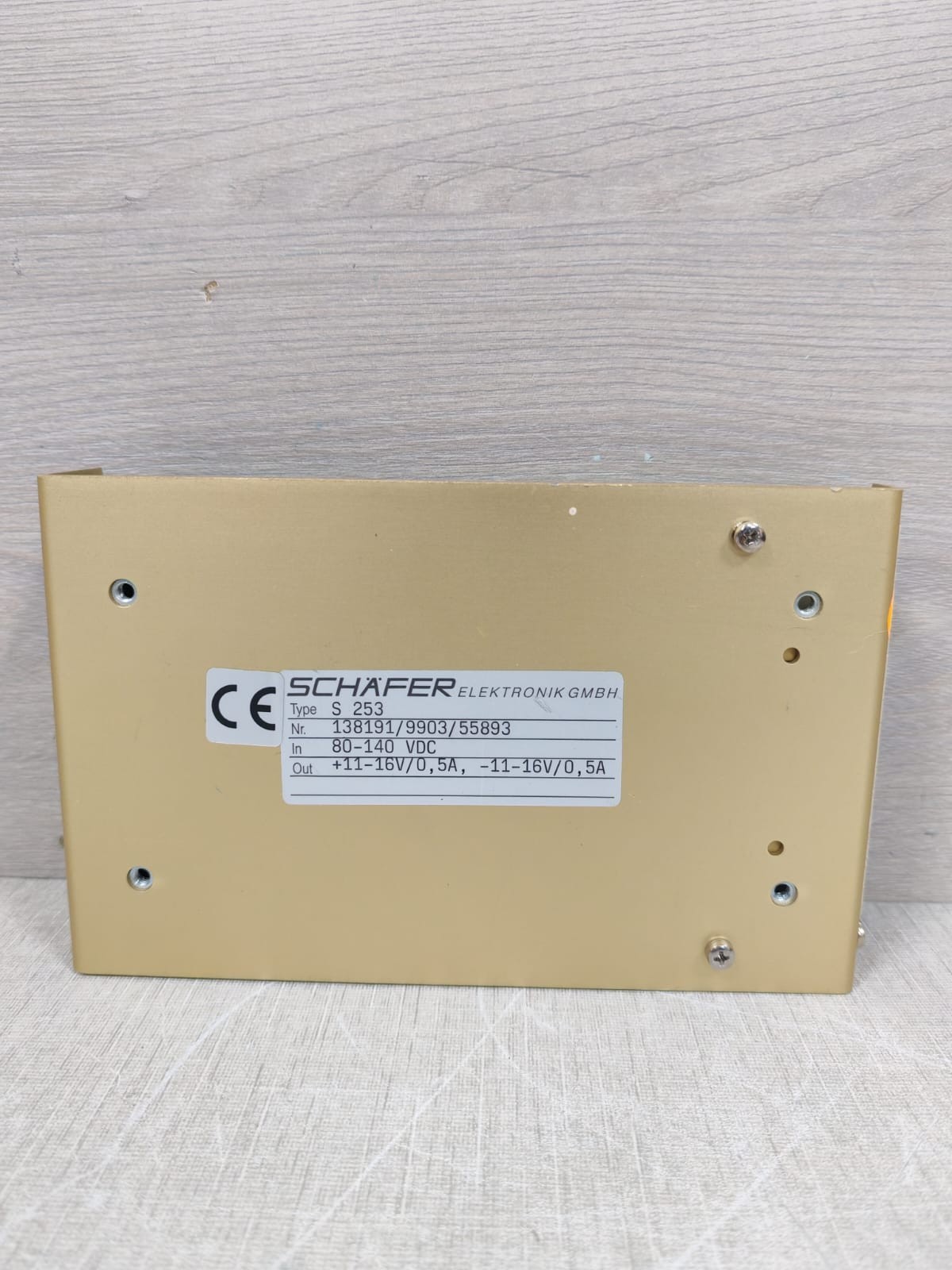 SCHAFER ELEKTRONIK GMBH S 253 80-140 VDC