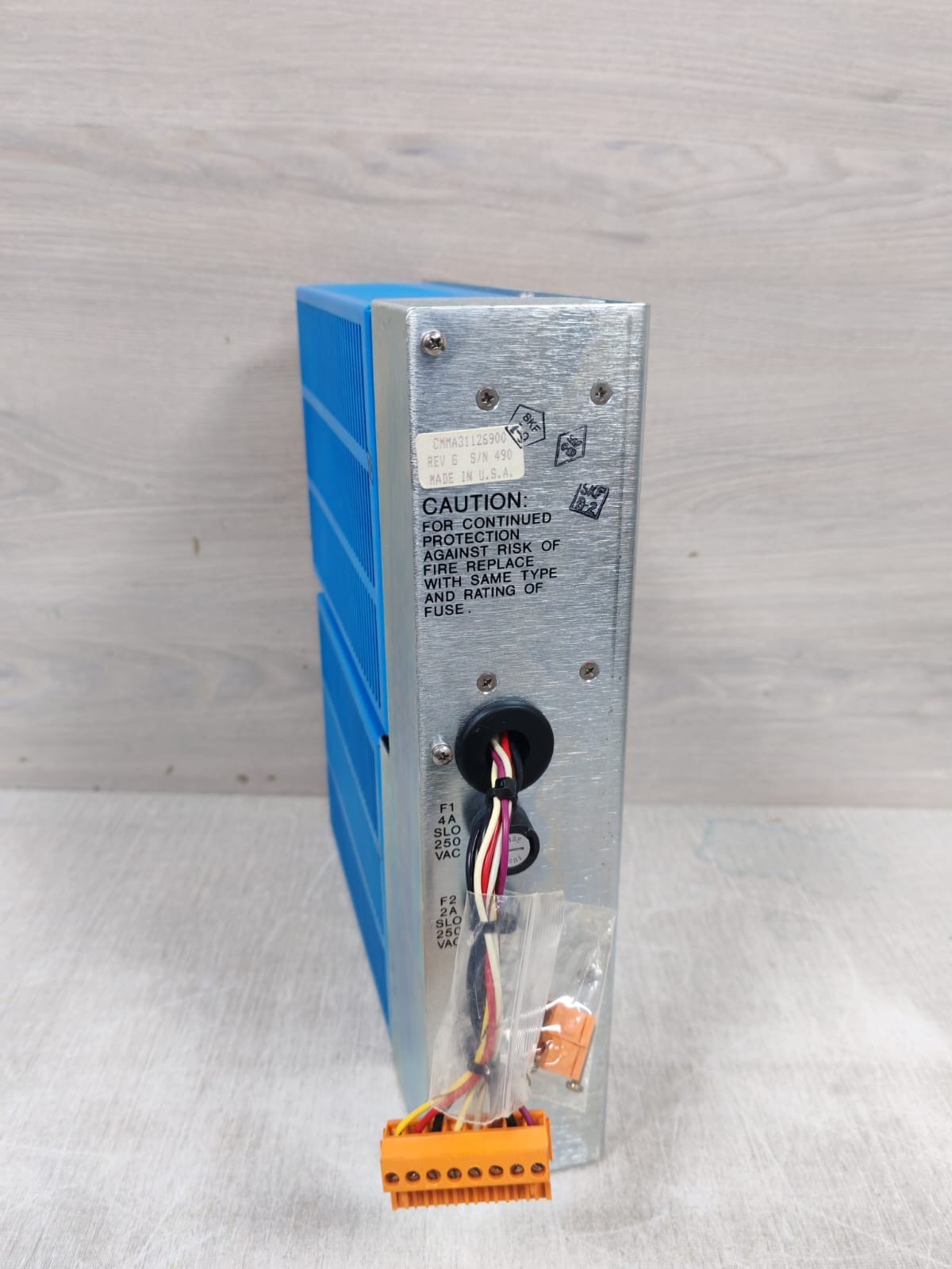 SKF CMMA31126900 SKF CMMA31126900 REV.G POWER SUPPLY 3