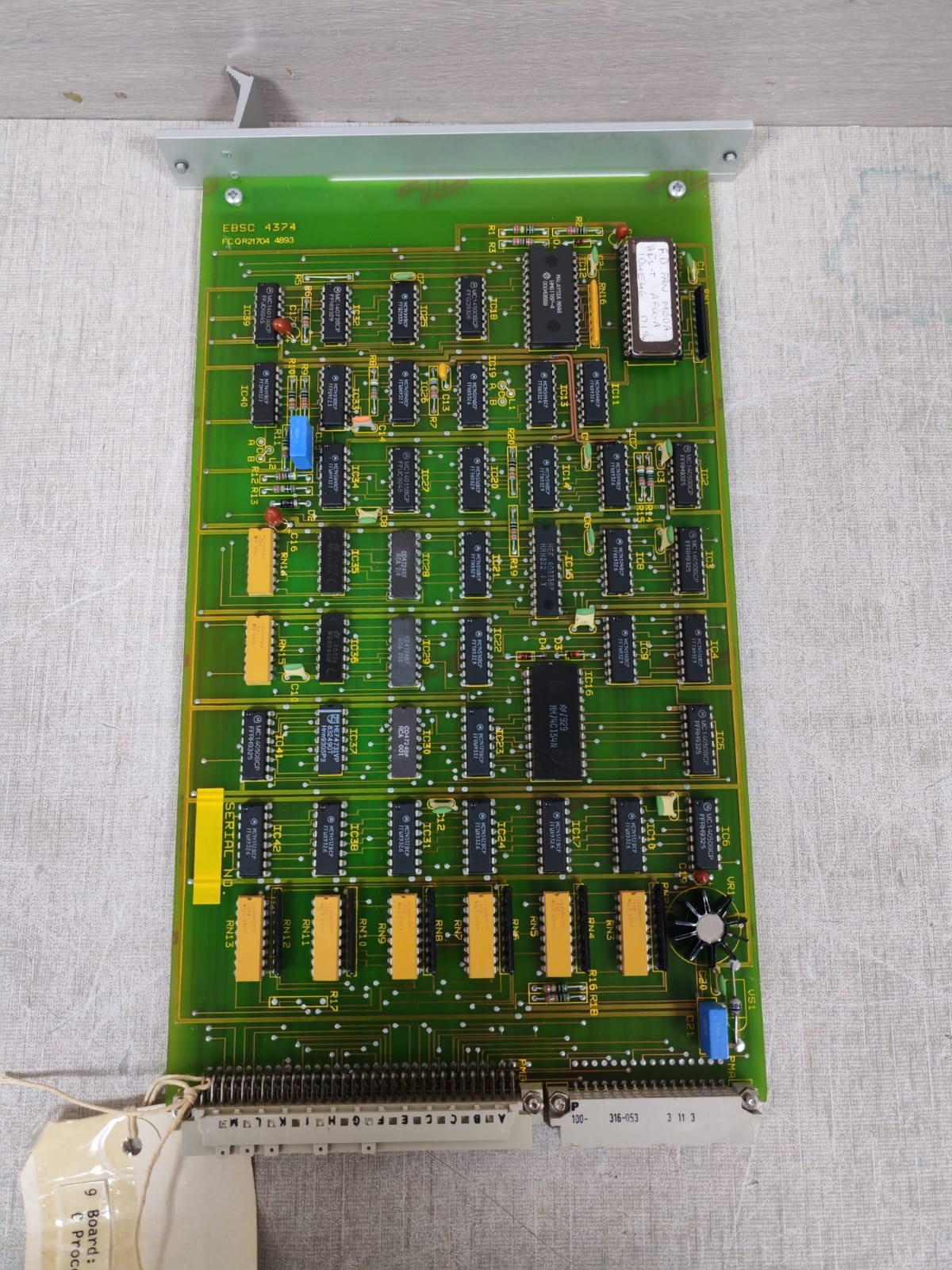 UNKNOWN FCQR21704 EBSC 4374/EBSC 4372 FCQR21704 4893 PCB PROGRAMMING LOGIC BOARD 9