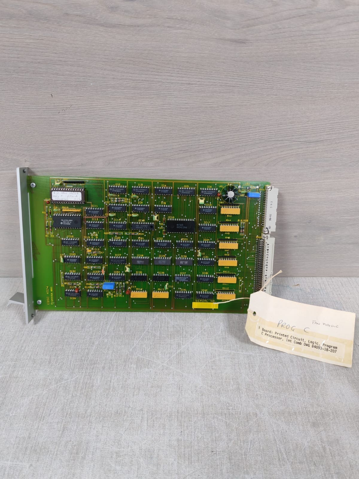 EBSC 4374/EBSC 4372 FCQR21704 4893 PCB PROGRAMMING LOGIC BOARD