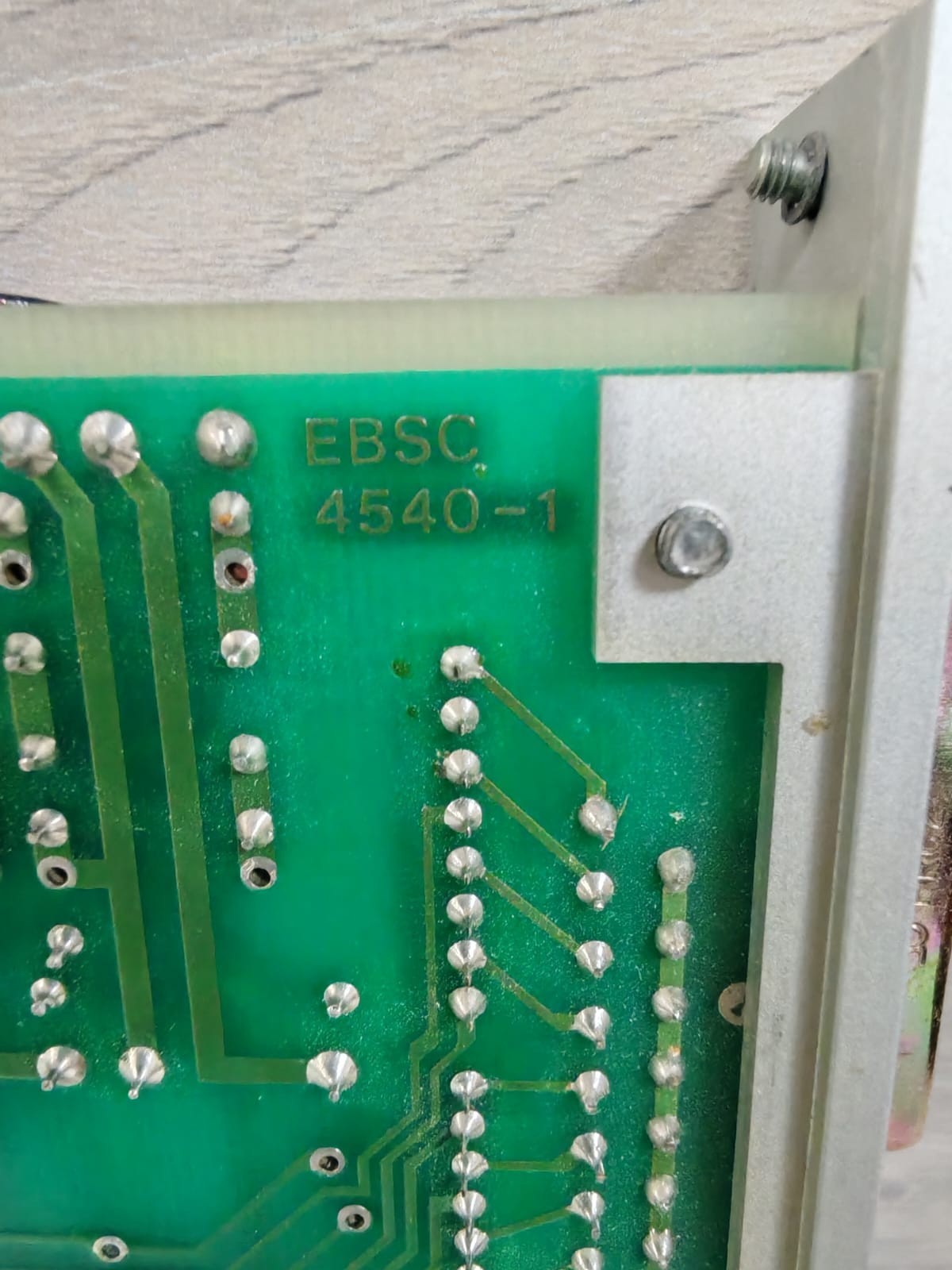 UNKNOWN EBSC 4542 / EBSC 4540-1 EBSC 4542 / EBSC 4540-1 PRINTED CIRCUIT BOARD 4