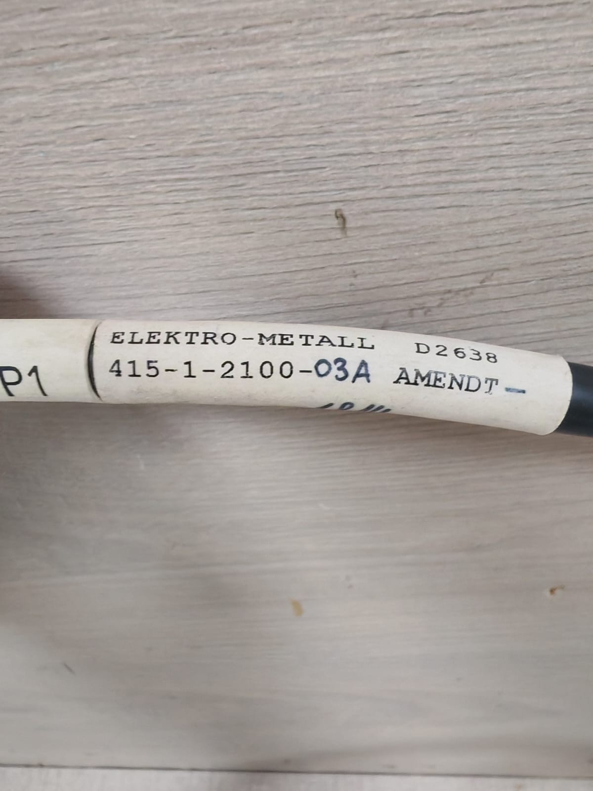 ELEKTRO-METALL 415-1-2100-03A ELEKTRO-METALL D2638 415-1-2100-03A / EME 415-1-36xx-01 CABLE 3
