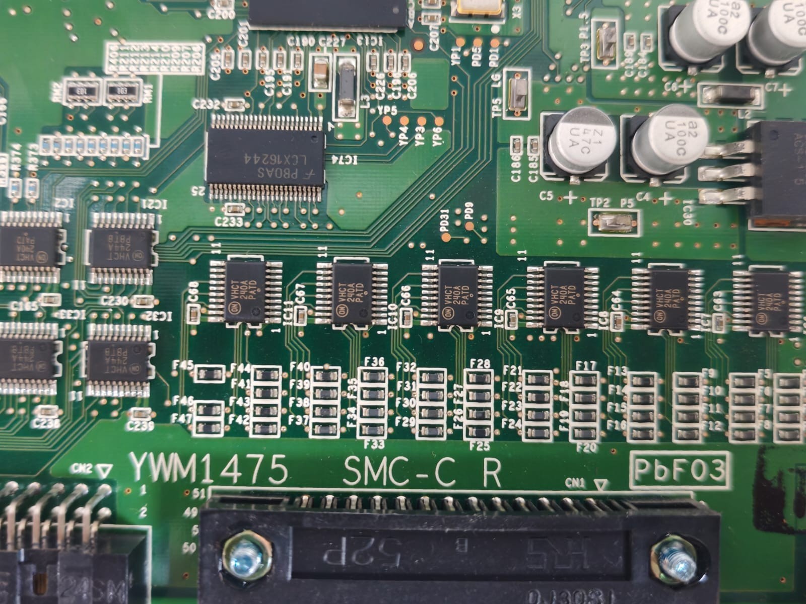 TOSHIBA YWM1475 SMC-C R PM10-53530/2 PCB Board 3