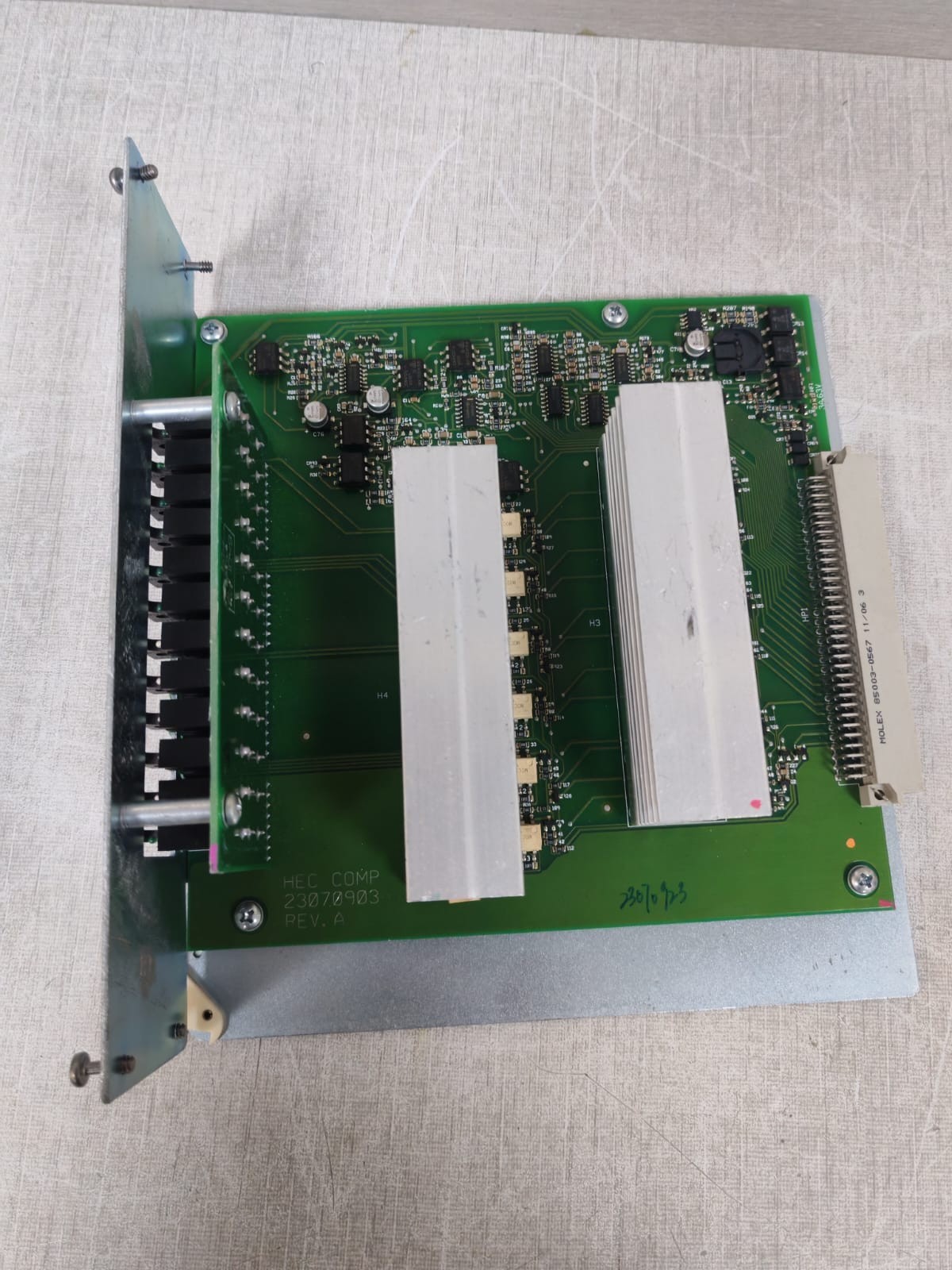 UNKNOWN 24502230 HEATER MODULE 24502230 REV.C HEC COMP 23070903 REV.A 4