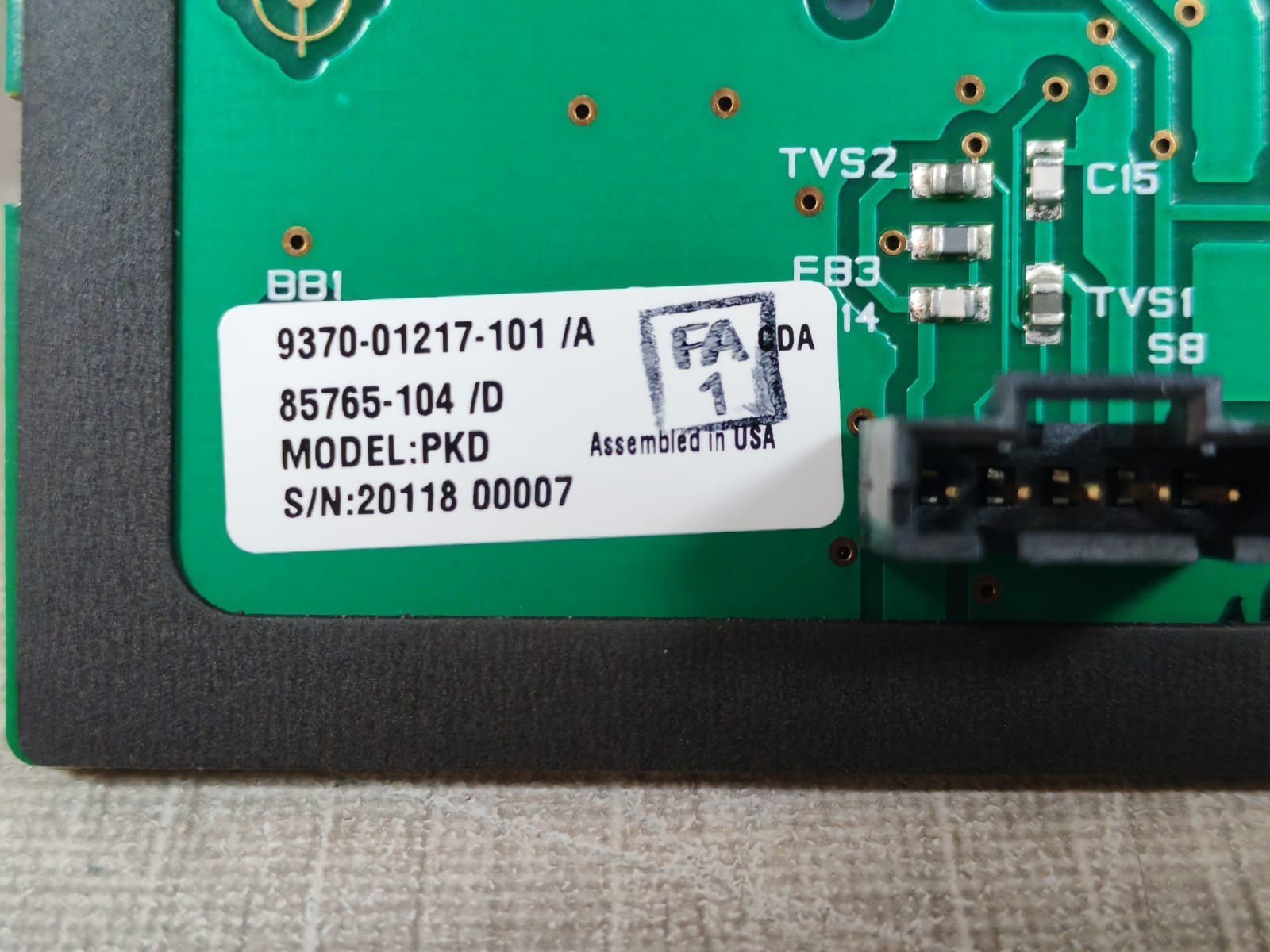 Unbranded 85765-104/D 9370-01217-101/A 9200-18040-003 PKD 85765-104/D 9370-01217-101/A 9200-18040-003 CONTROL PANEL 10