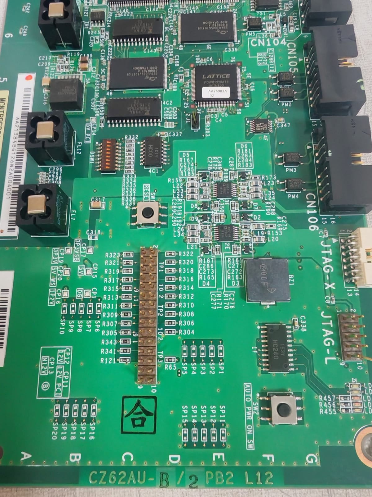 Unbranded CZ62AU-B/2 PB2 L12 MCNTBBFPGA 10B AA26981A PCB BOARD CZ62AU-B/2 PB2 L12 8