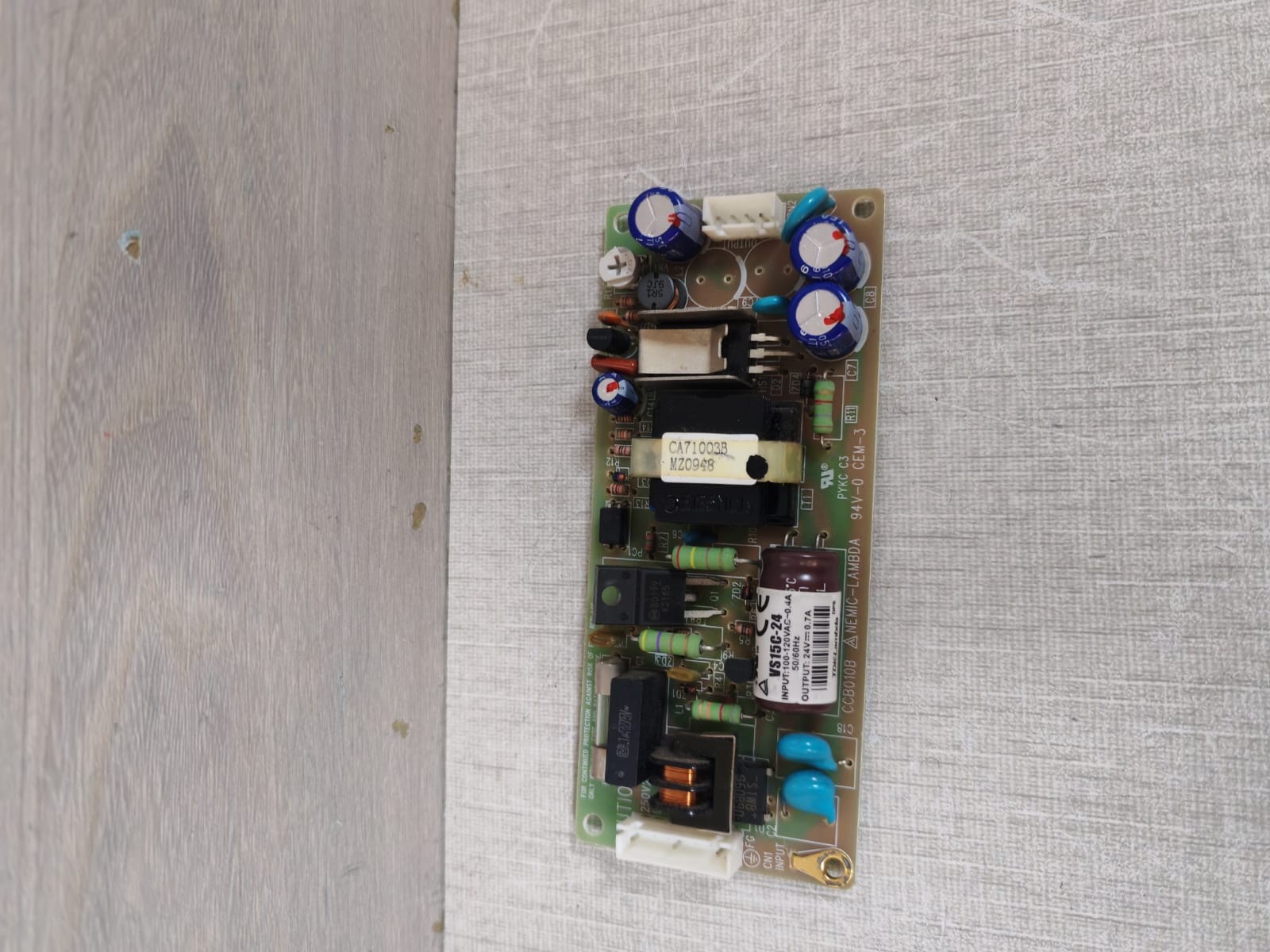 NEMIC-LAMBDA PYKC C3 94V-0 CEM-3 NEMIC-LAMBDA PYKC C3 94V-0 CEM-3 CIRCUIT BOARD 6