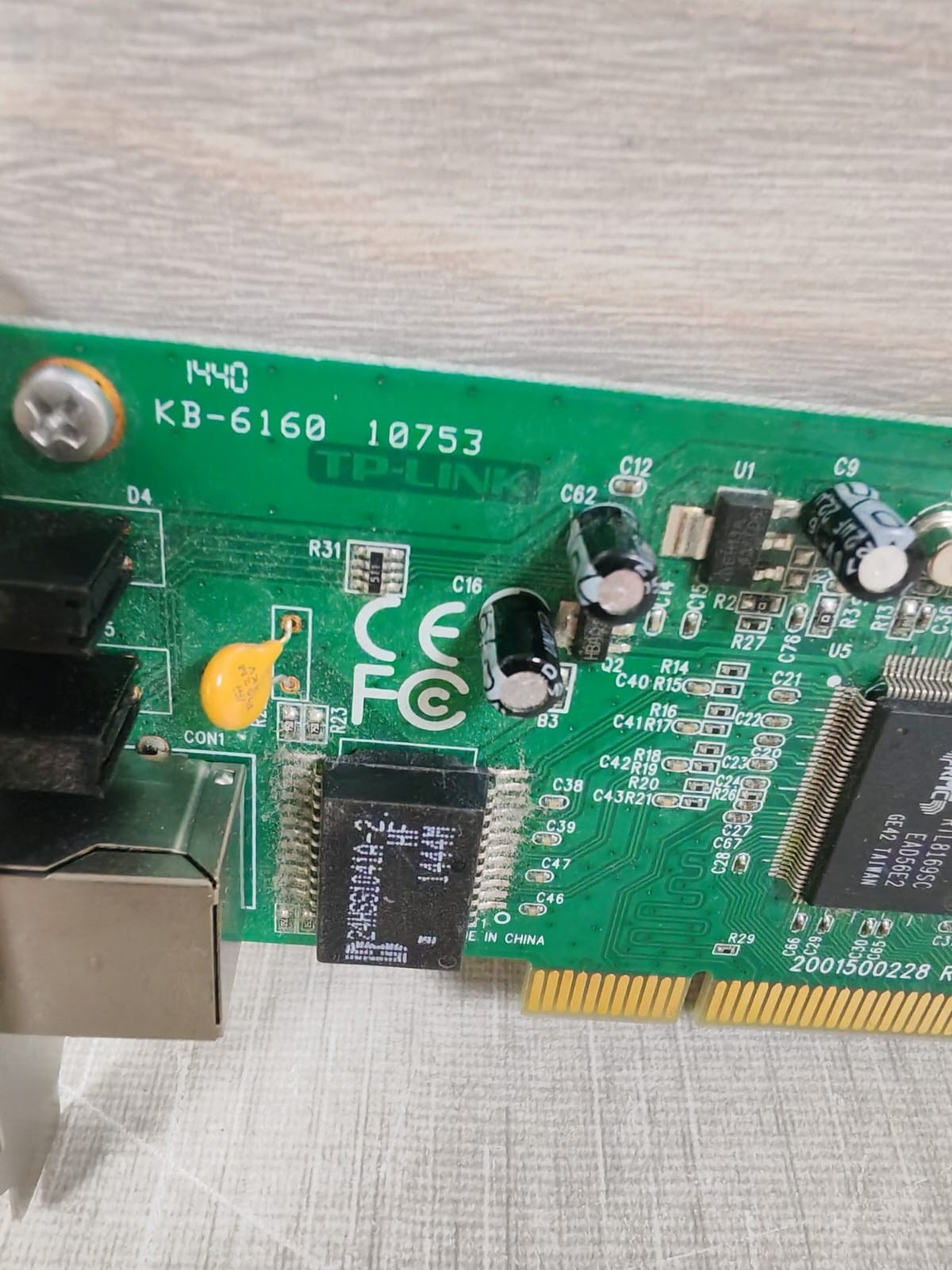TP-LINK KB-6160 10753 TP-LINK TG-3269 VER: 3.3 KB-6160 10753 3