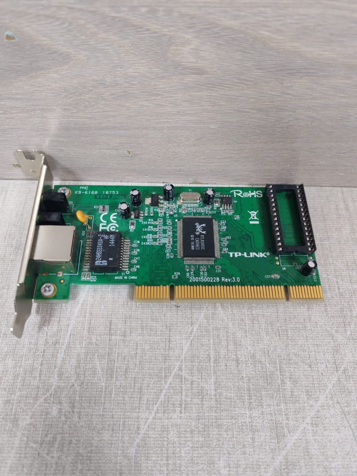 TP-LINK KB-6160 10753 TP-LINK TG-3269 VER: 3.3 KB-6160 10753 5
