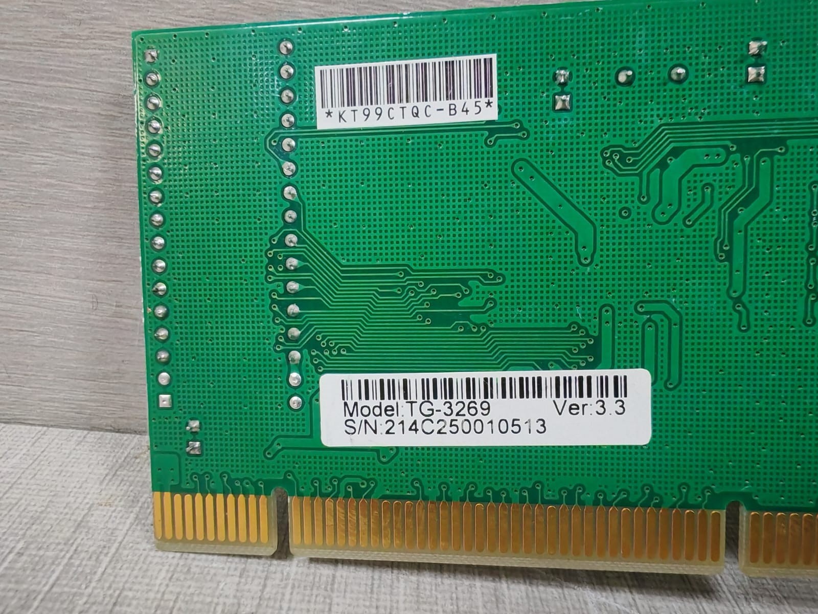 TP-LINK KB-6160 10753 TP-LINK TG-3269 VER: 3.3 KB-6160 10753 6