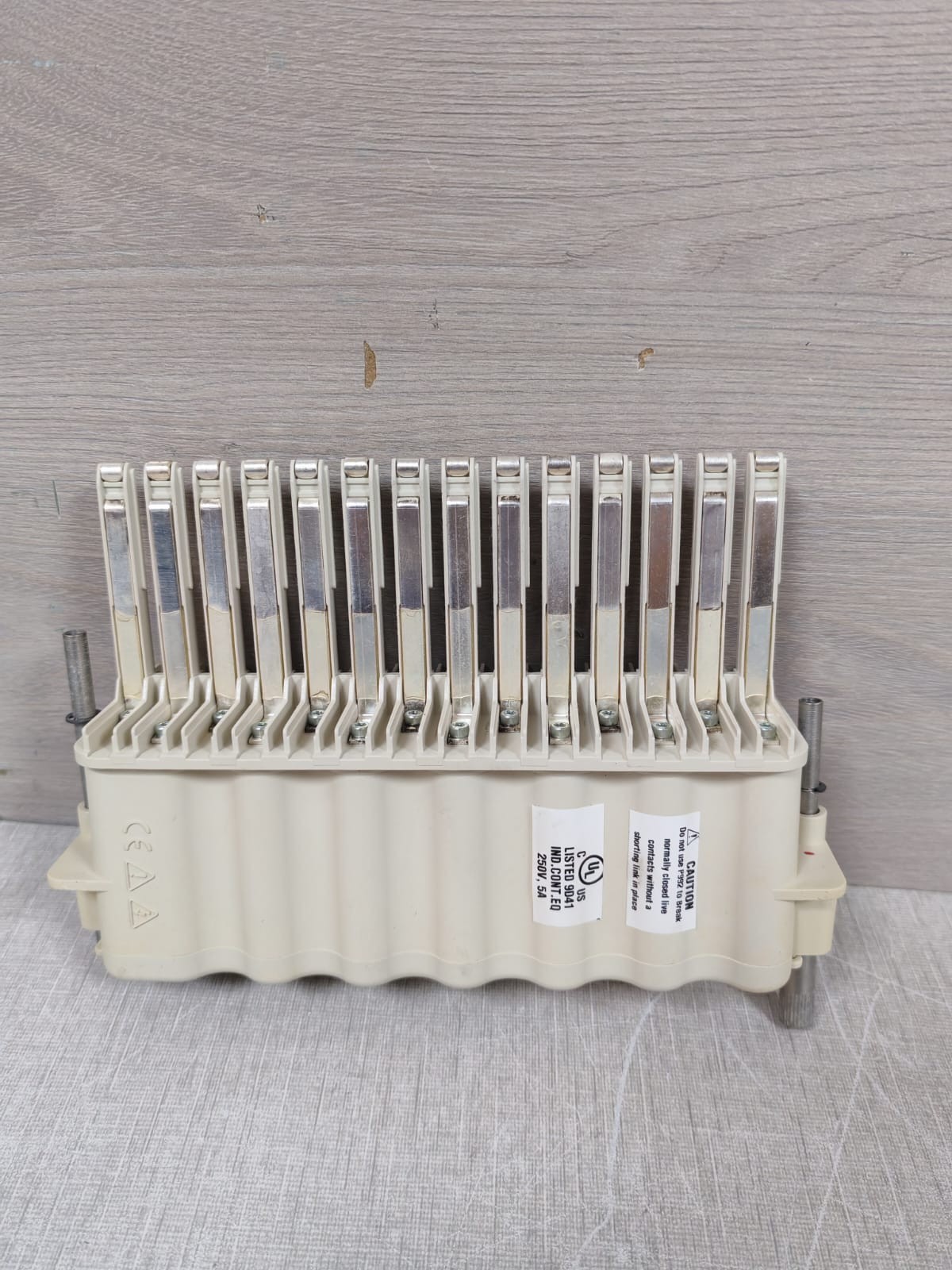 ALSTOM P992 ALSTOM MICOM P992 MULTI FINGER TEST PLUG 4