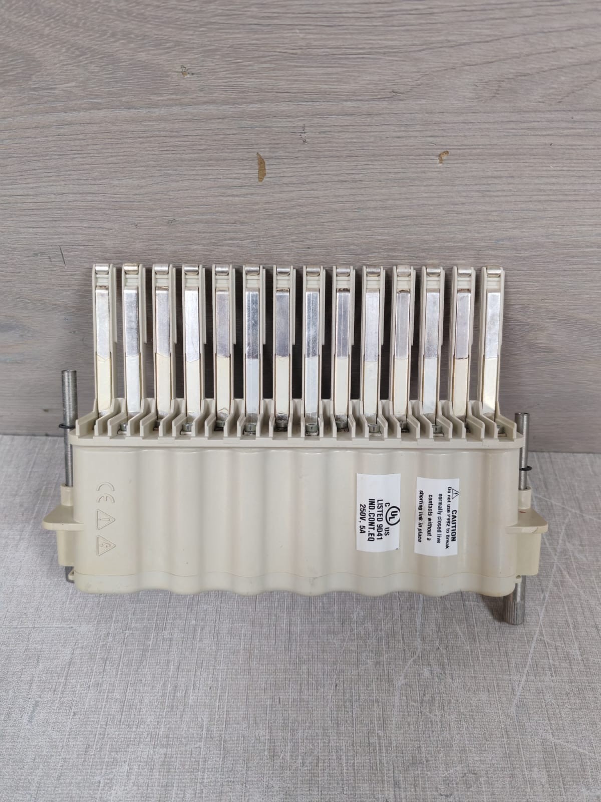 ALSTOM P992 ALSTOM MICOM P992 MULTI FINGER TEST PLUG 6