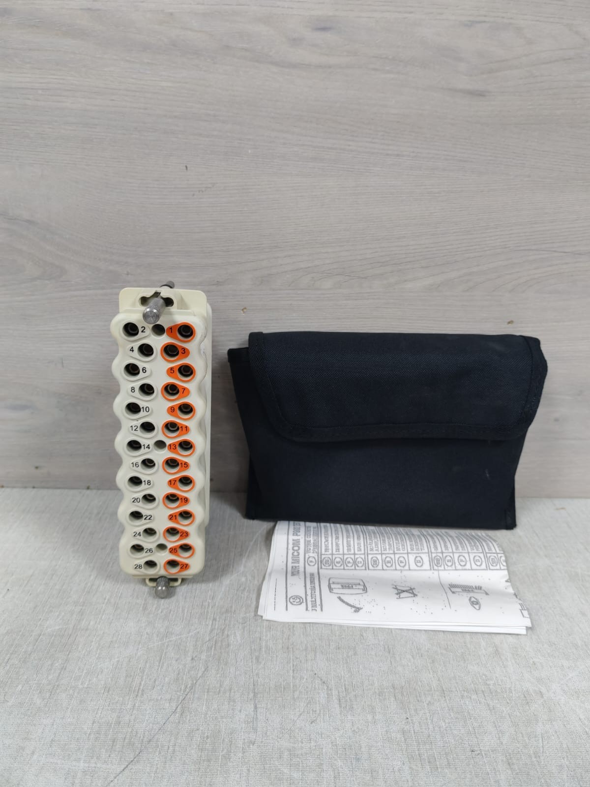 ALSTOM P992 ALSTOM MICOM P992 MULTI FINGER TEST PLUG 8
