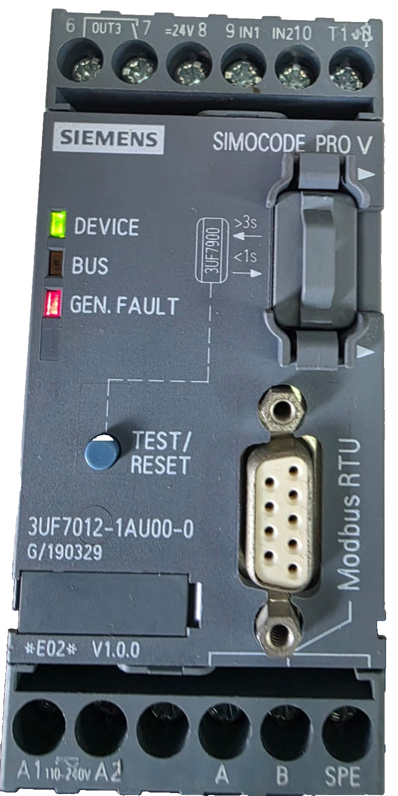 Siemens 3UF012-1AU00-0 Siemens 3UF012-1AU00-0 SIMOCODE PRO V 2