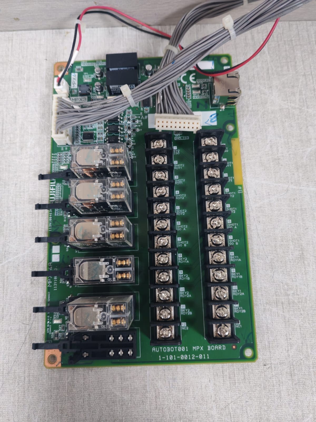 FUJIFILM 1-101-0012-011 FUJIFILM AUTOBOT001 MPX BOARD 1-101-0012-011 6