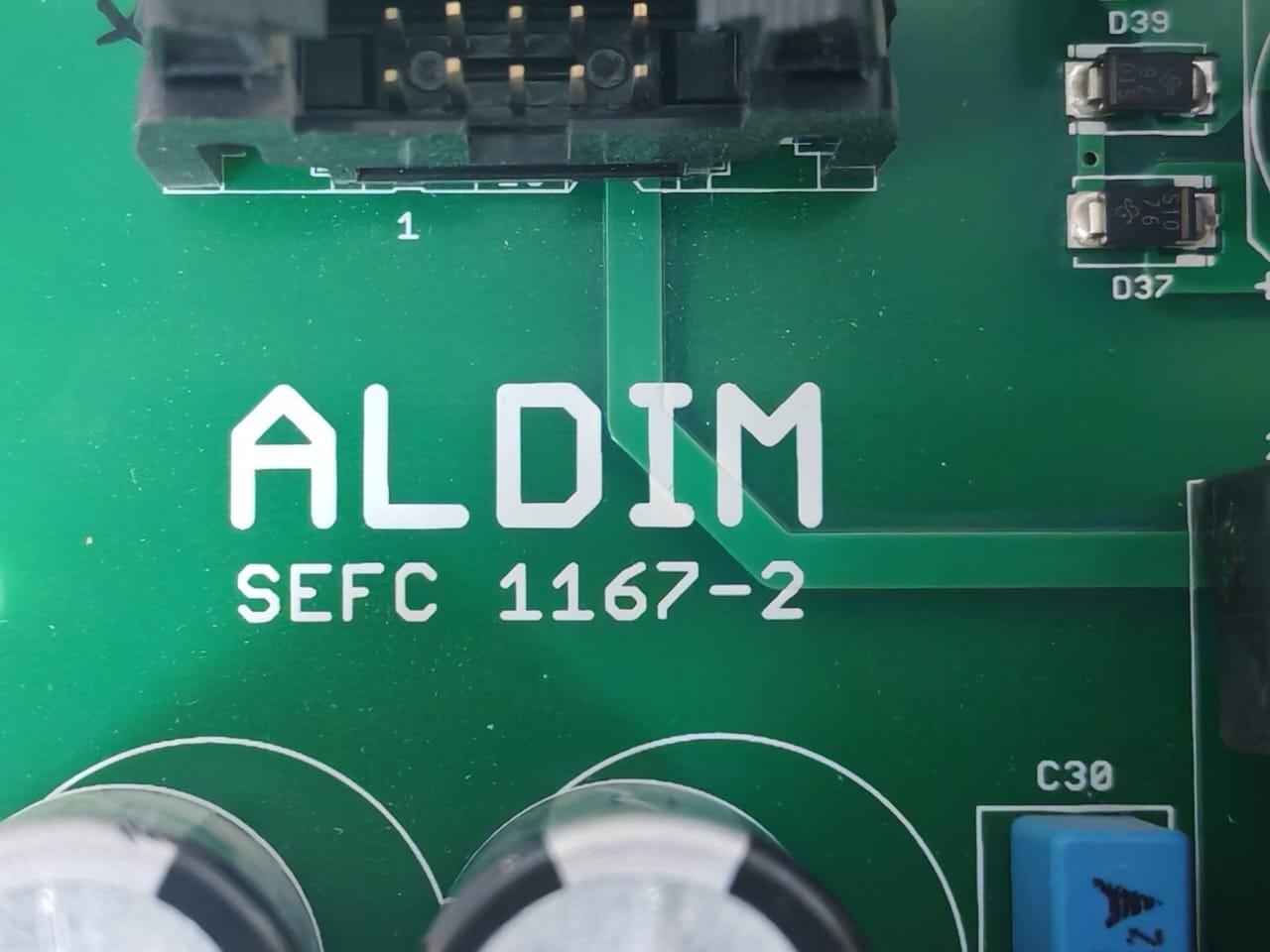 Emerson 5911670010 Emerson ALDIM SEFC 1167-2 Pcb Board 5911670010 3
