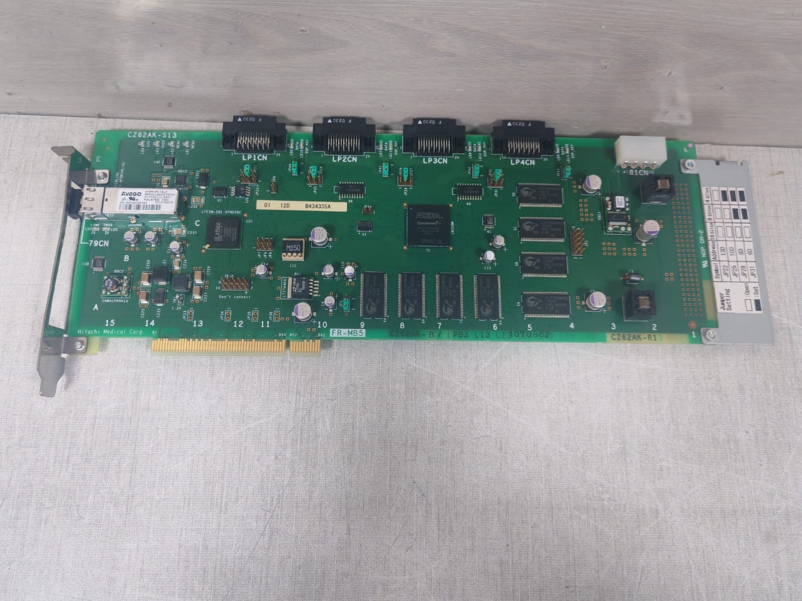 Unbranded 7114622B CZ62AK-S13 CT-SYSTEM 7114622B FR-MB5 PCB 5