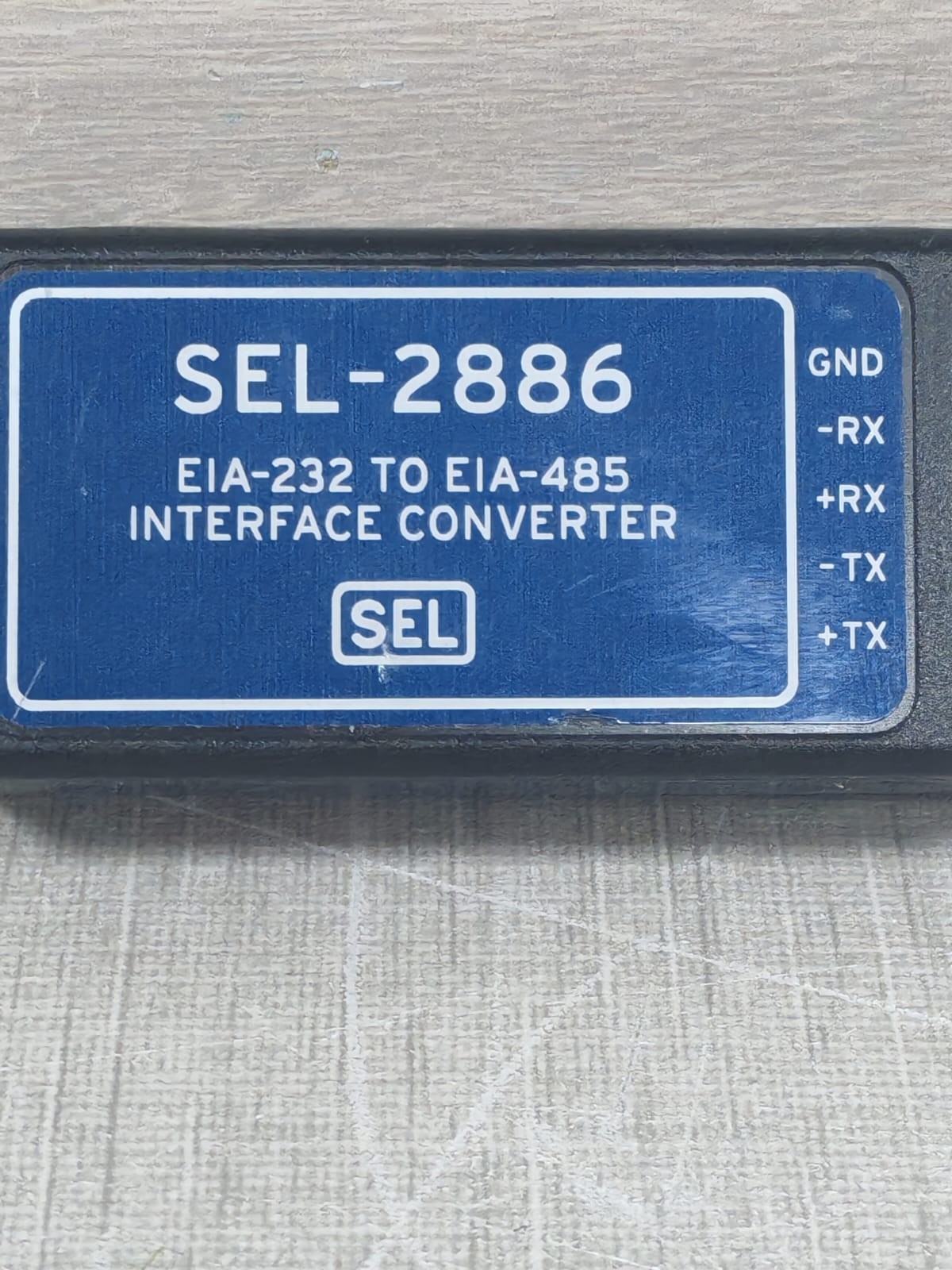 SEL SEL -2886 SEL -2886 EIA-232 TO EIA-485 INTERFACE CONVERTER 2