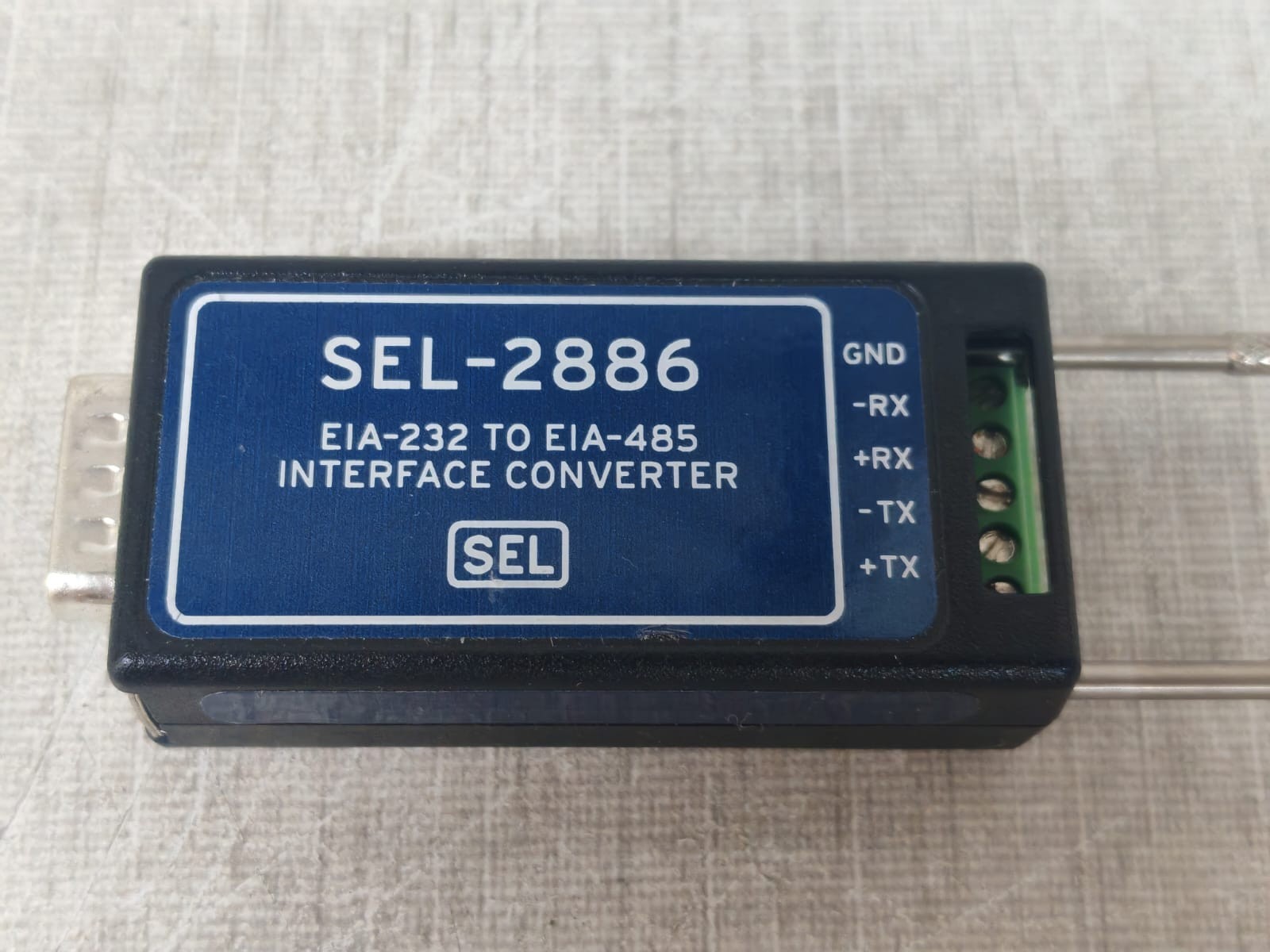 SEL SEL -2886 SEL -2886 EIA-232 TO EIA-485 INTERFACE CONVERTER 3