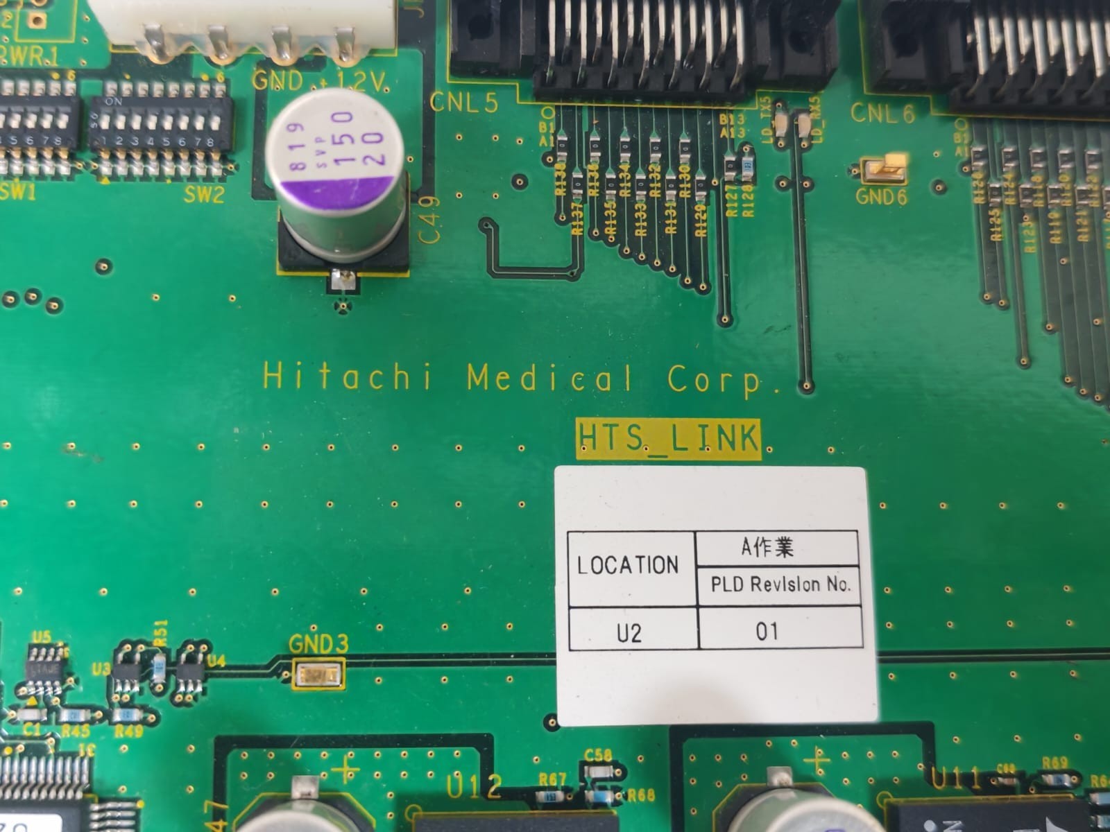 Hitachi CZ81AF-A/1PB2 Hitachi CZ81AF-A/1PB2 RCB-HTS_LINK/HM1 E101764M000A02 2