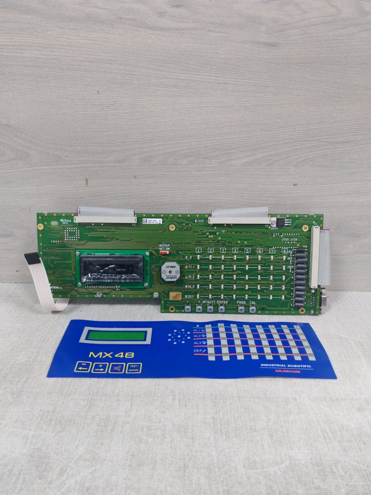 Oldham MX48 OLDHAM MX48 PRINTED CIRCUIT BOARD 6151409 1492 DG4B 2