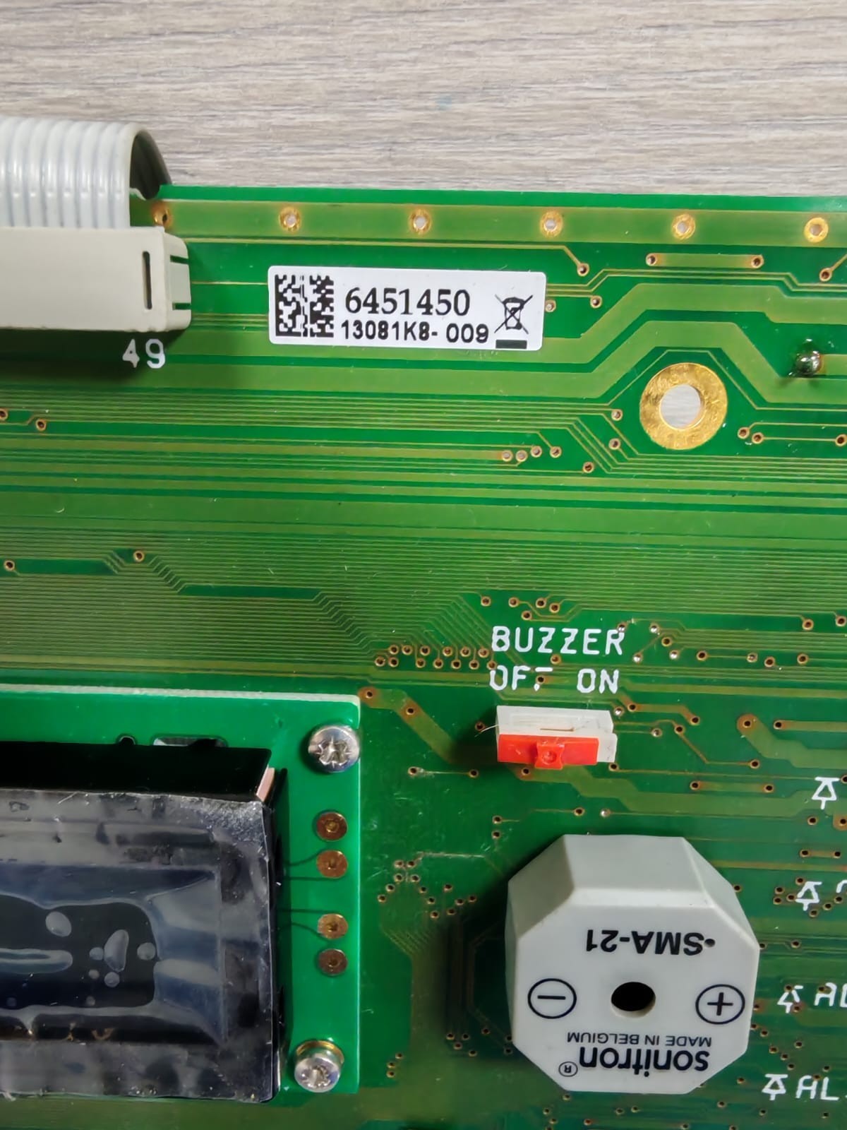 Oldham MX48 OLDHAM MX48 PRINTED CIRCUIT BOARD 6151409 1492 DG4B 6