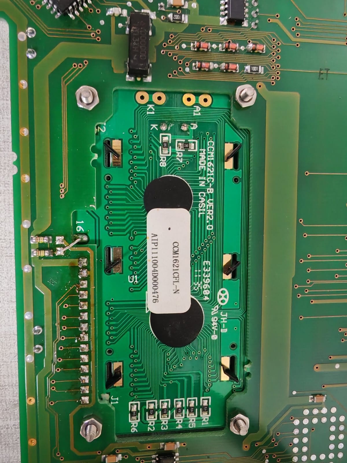 Oldham MX48 OLDHAM MX48 PRINTED CIRCUIT BOARD 6151409 1492 DG4B 8