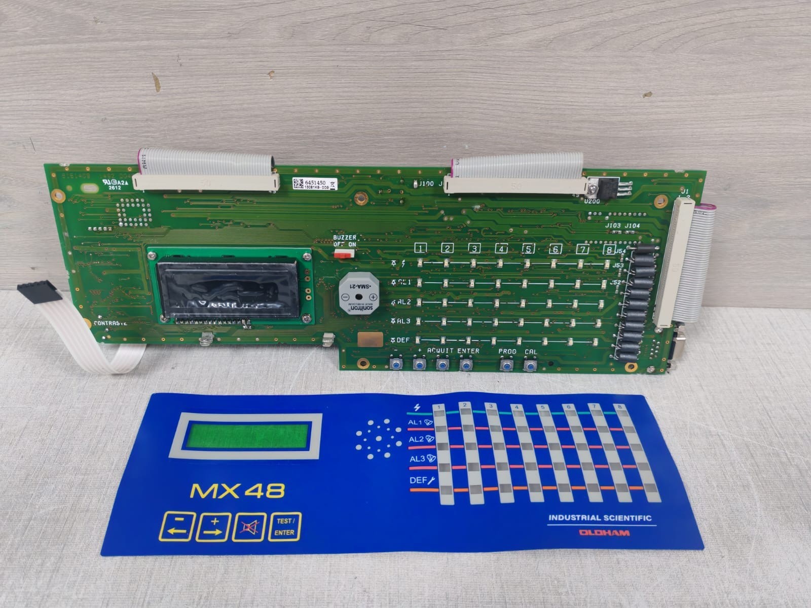 OLDHAM MX48 PRINTED CIRCUIT BOARD 6151409 1492 DG4B