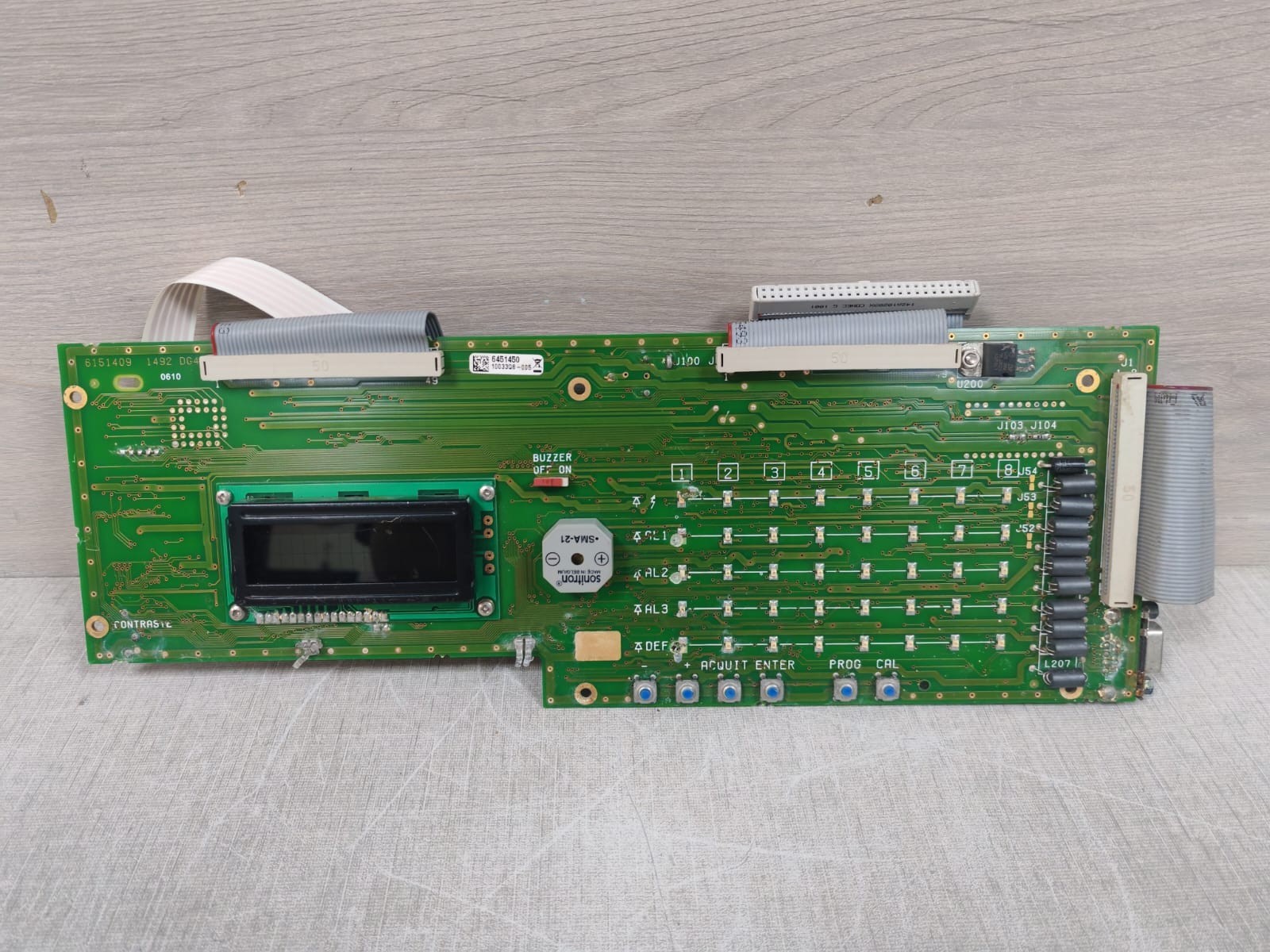 Oldham MX48 OLDHAM MX48 PRINTED CIRCUIT BOARD 6151409 1492 DG4B 2