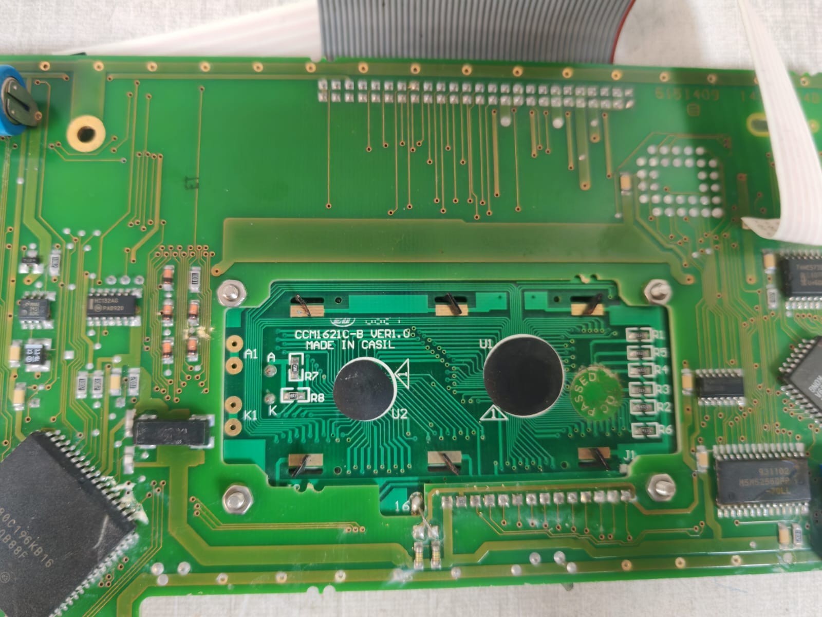 Oldham MX48 OLDHAM MX48 PRINTED CIRCUIT BOARD 6151409 1492 DG4B 7