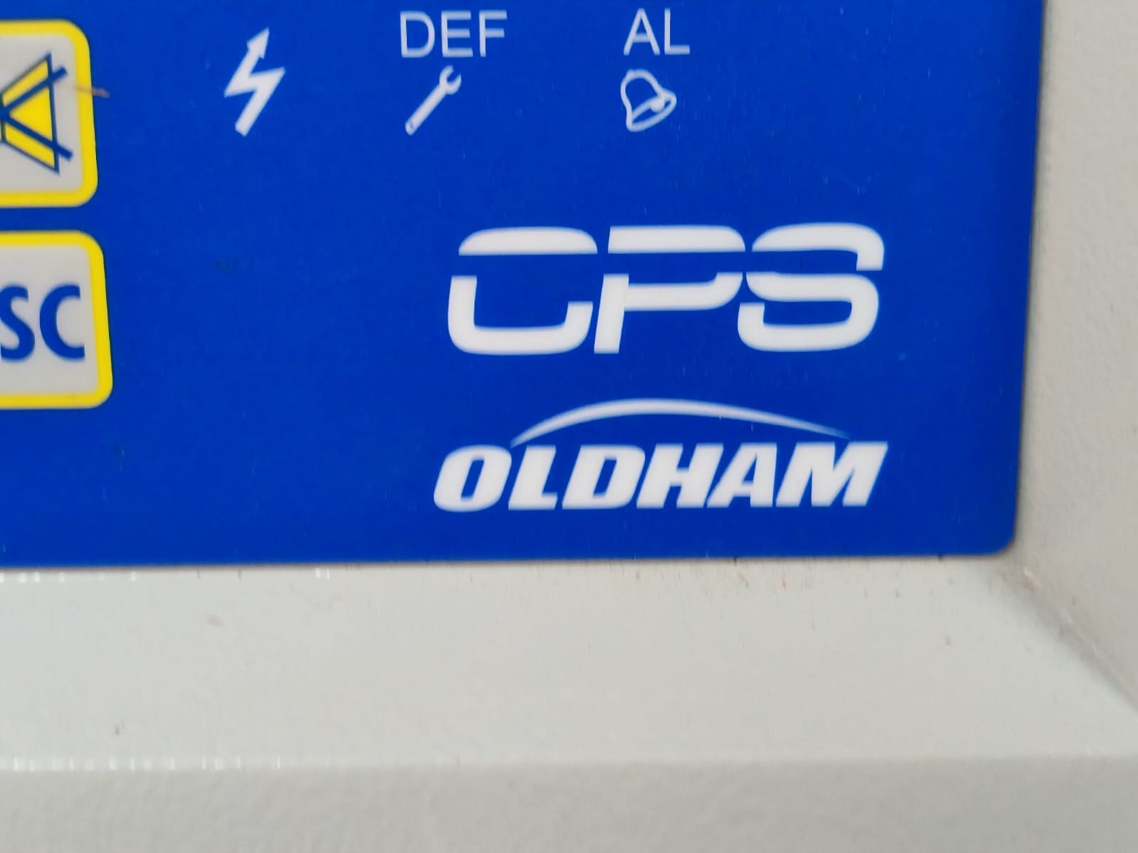 OLDHAM CPS 6514868 OLDHAM CPS 6514868 CONTROL UNIT TYPE 100-240VAC - W/O ORIG. BOX & 4