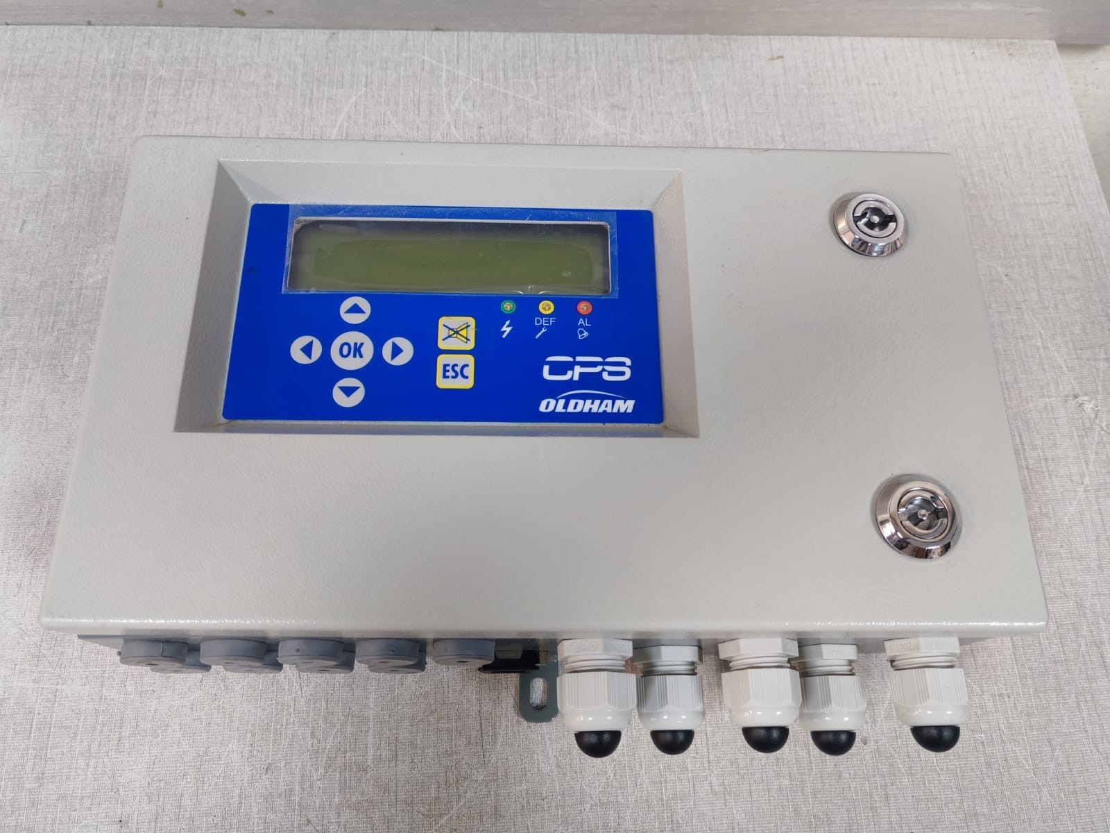 OLDHAM CPS 6514868 OLDHAM CPS 6514868 CONTROL UNIT TYPE 100-240VAC - W/O ORIG. BOX & 7