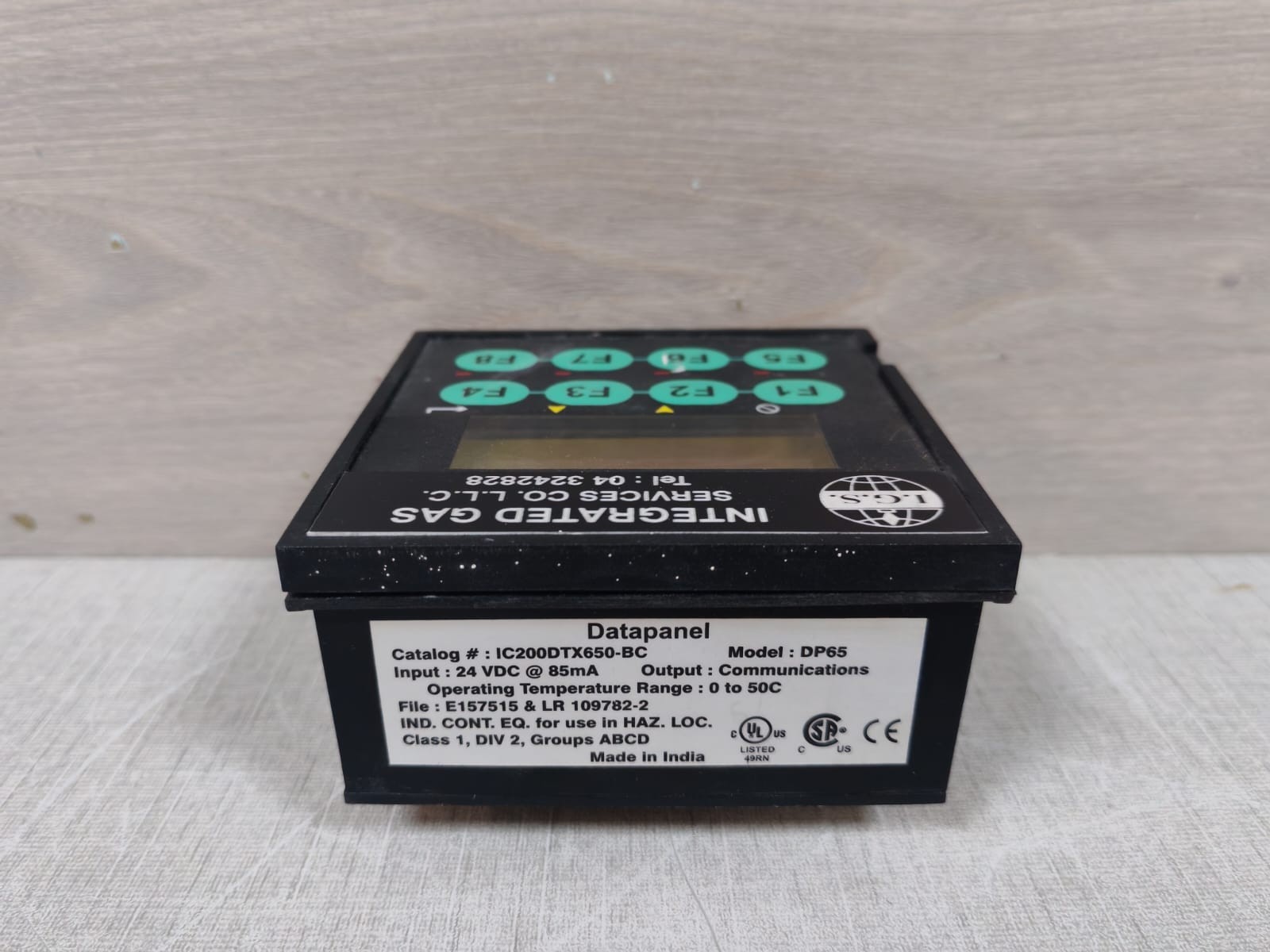 Versamax IC200DTX650-BC Versamax DP65 IC200DTX650-BC Data Panel 4
