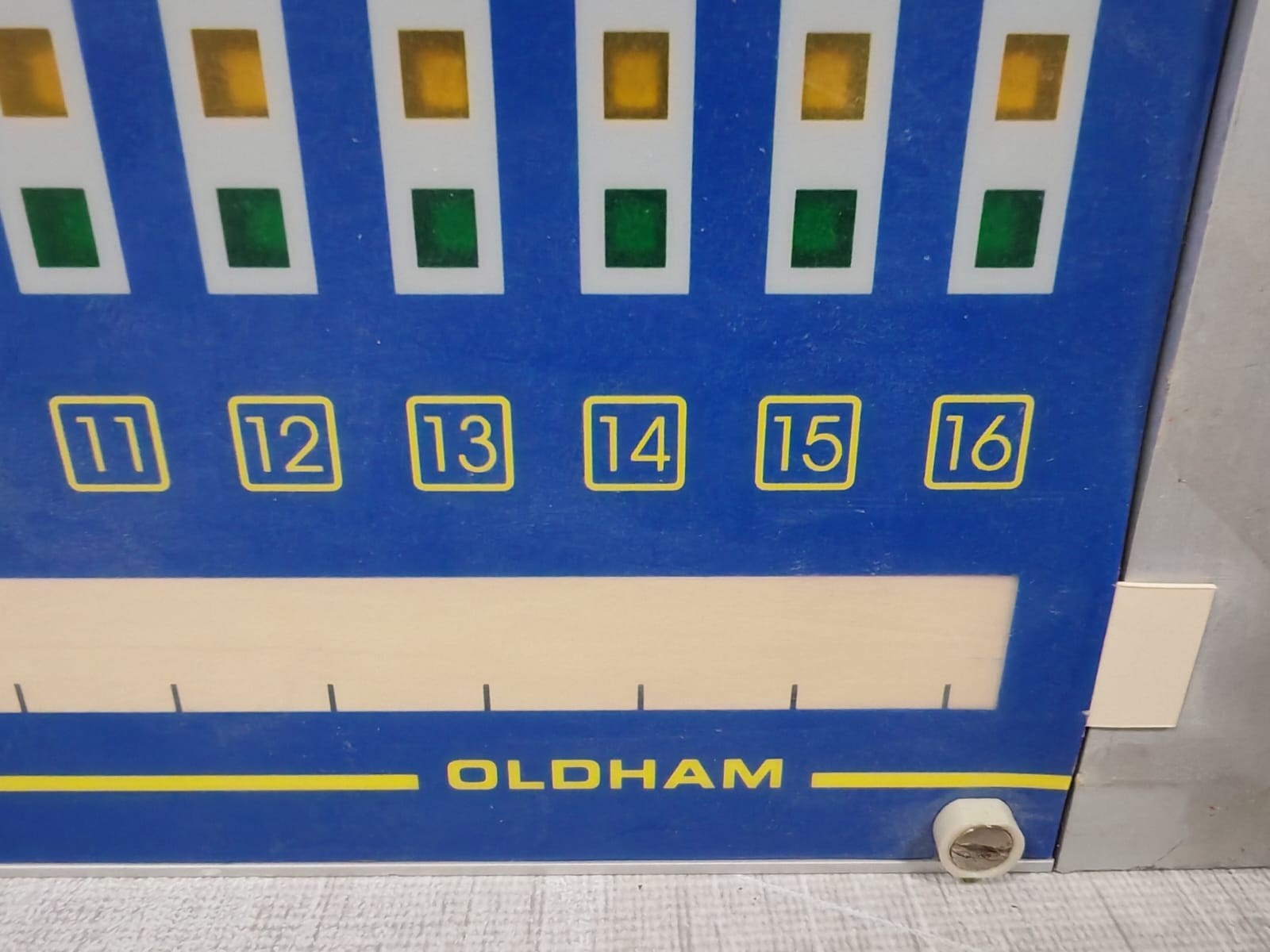 Oldham MX62 OLDHAM MX62 Gas Detection Front Panel 3