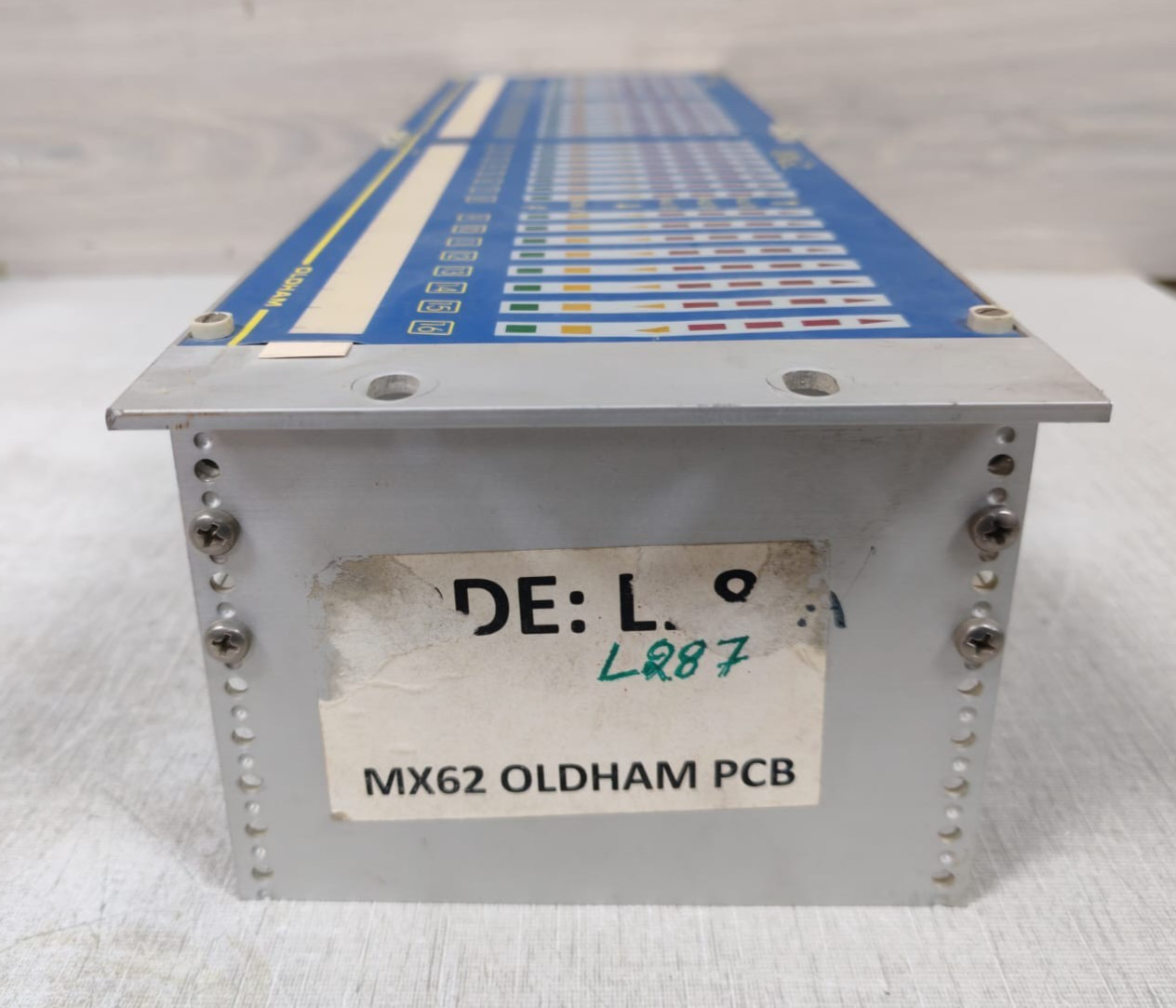Oldham MX62 OLDHAM MX62 Gas Detection Front Panel 10