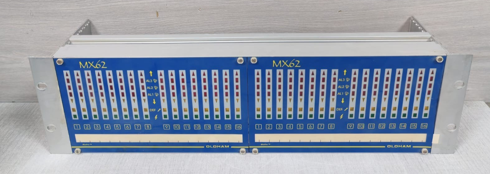 OLDHAM MX62 Gas Detection Front Panel